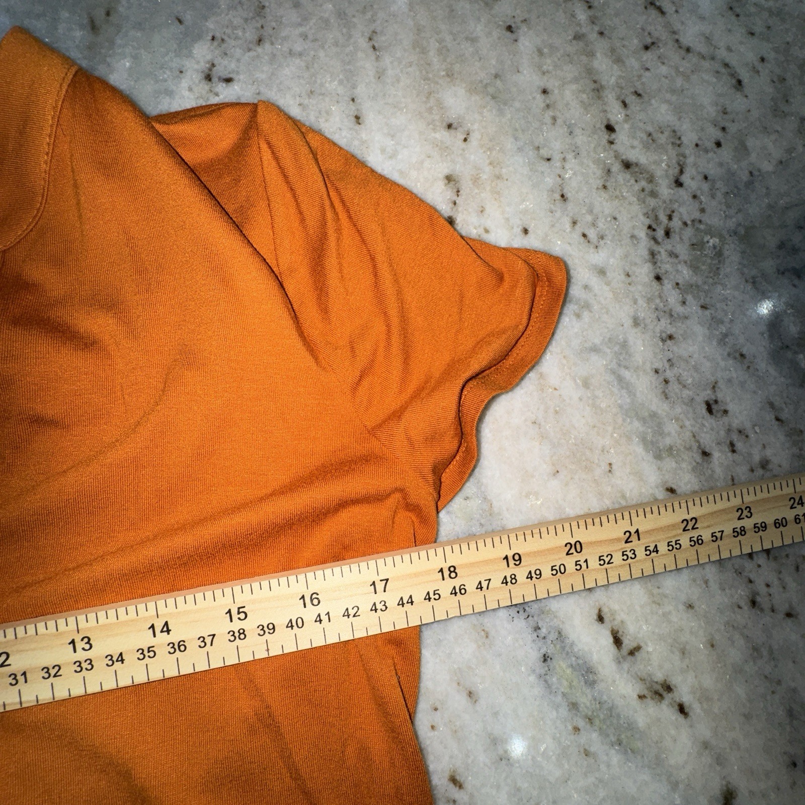 NWOT Wonderly Mini Dress Large Dark Orange Boho Button Front Short Sleeve Casual
