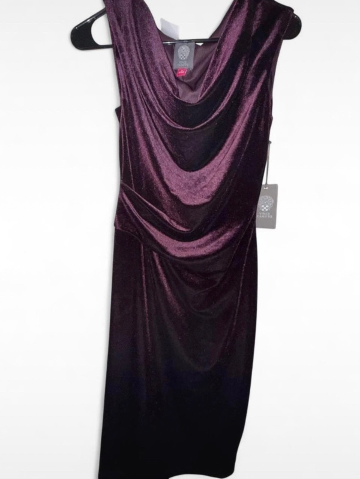 Vince Camuto velvet dress NWT