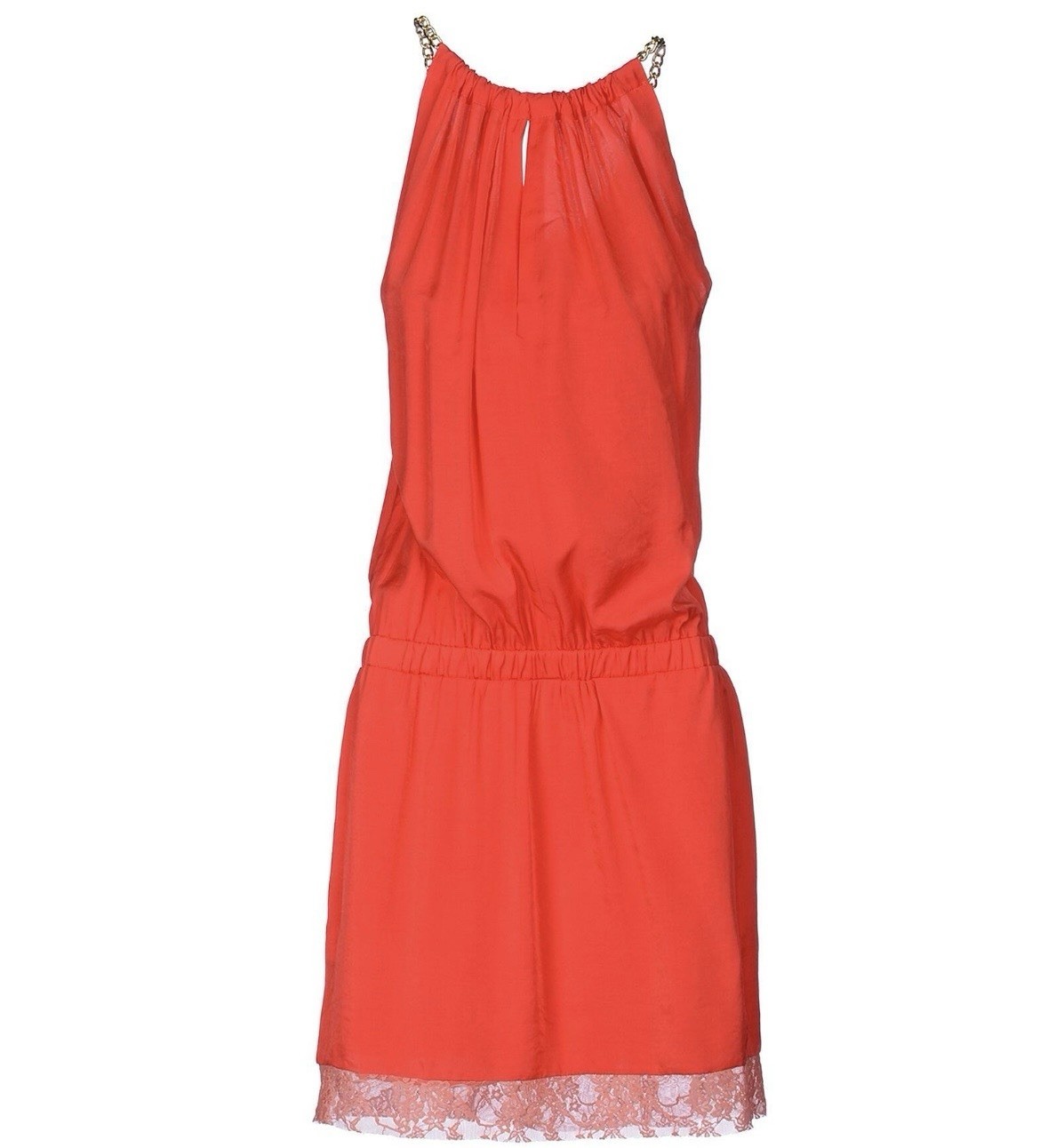 PIANURA STUDIO Silky Mini dress As 10 (US) – Coral