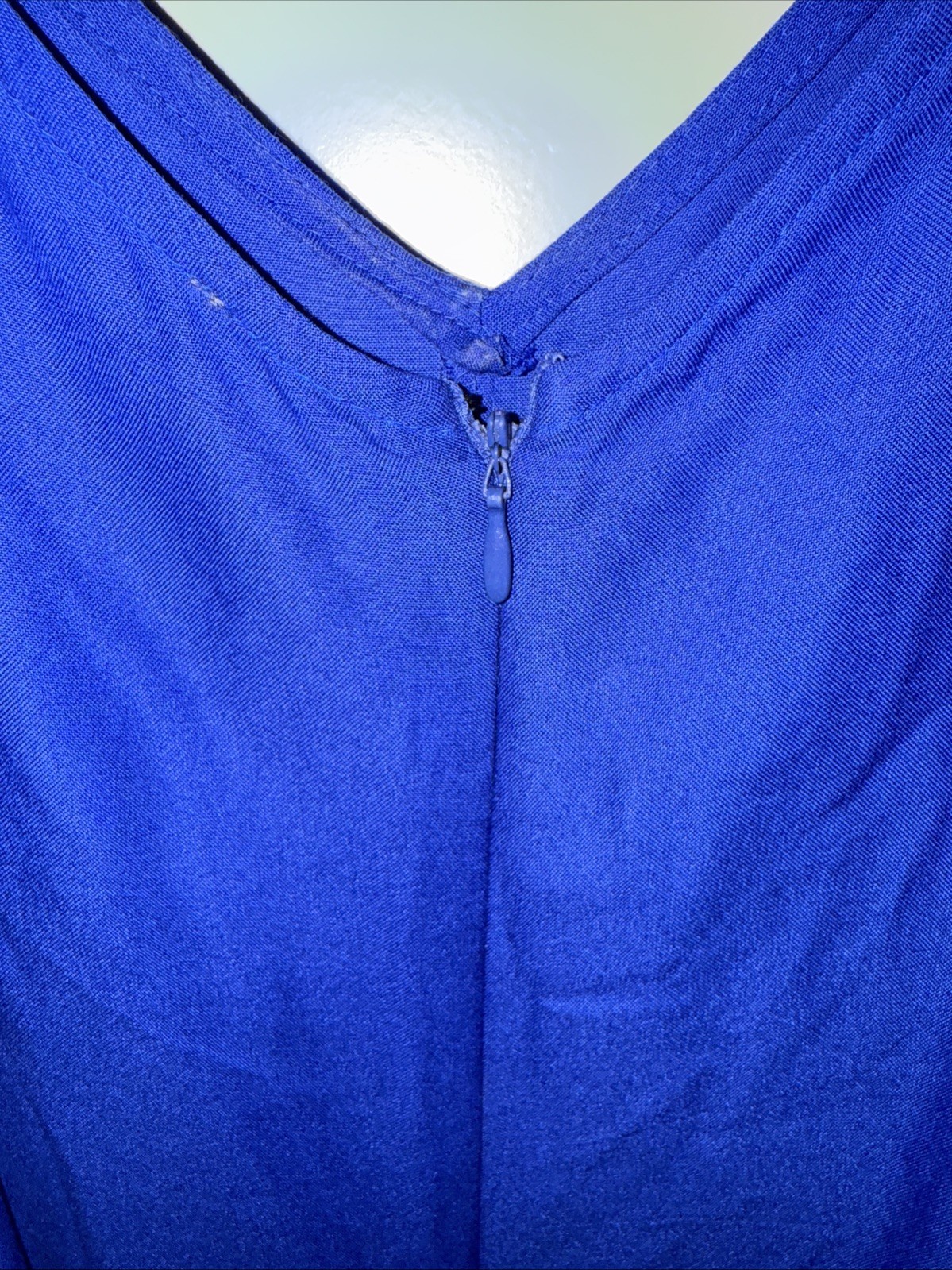 Royal Blue Vince Camuto Strappy Jumpsuit W/ Pockets Size Large