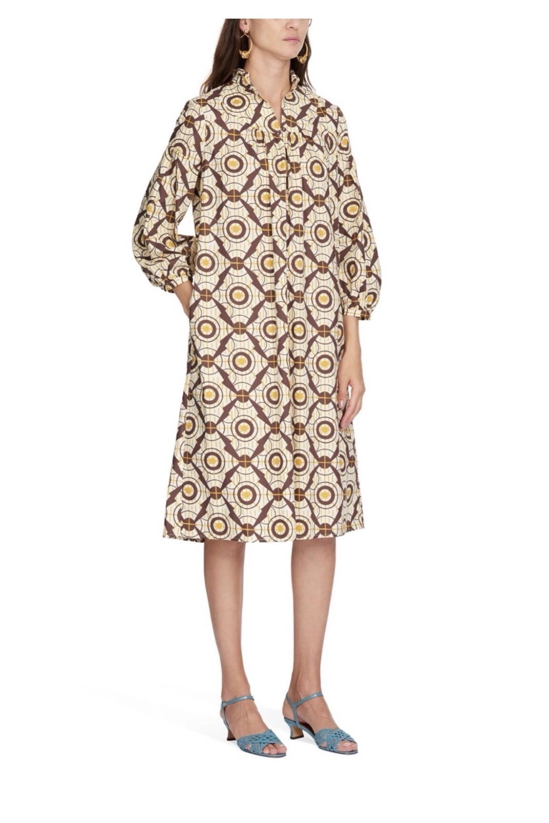 Baum und Pferdgarten Aselma Dress Organic Cotton Size 34 Fall Graphic Print