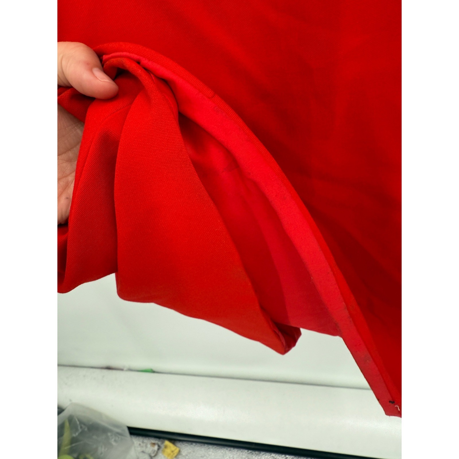 Likely Women’s One Shoulder Driggs Sheath Dress Gown Scarlet Red Size 4