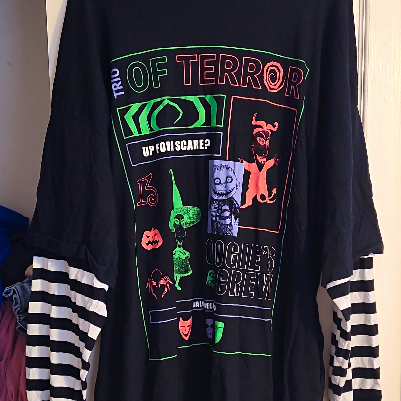 Disney The Nightmare Before Christmas Oogie’s Crew Long Sleeve T-Shirt Dress