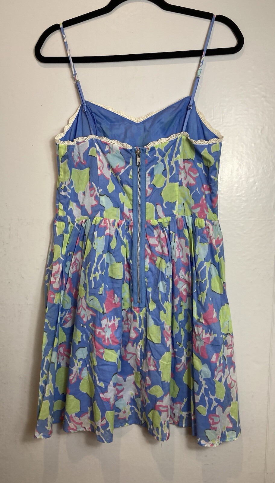 Y2K Moda International Floral Sweetheart Babydoll Fit & Flare Mini Dress Size 12