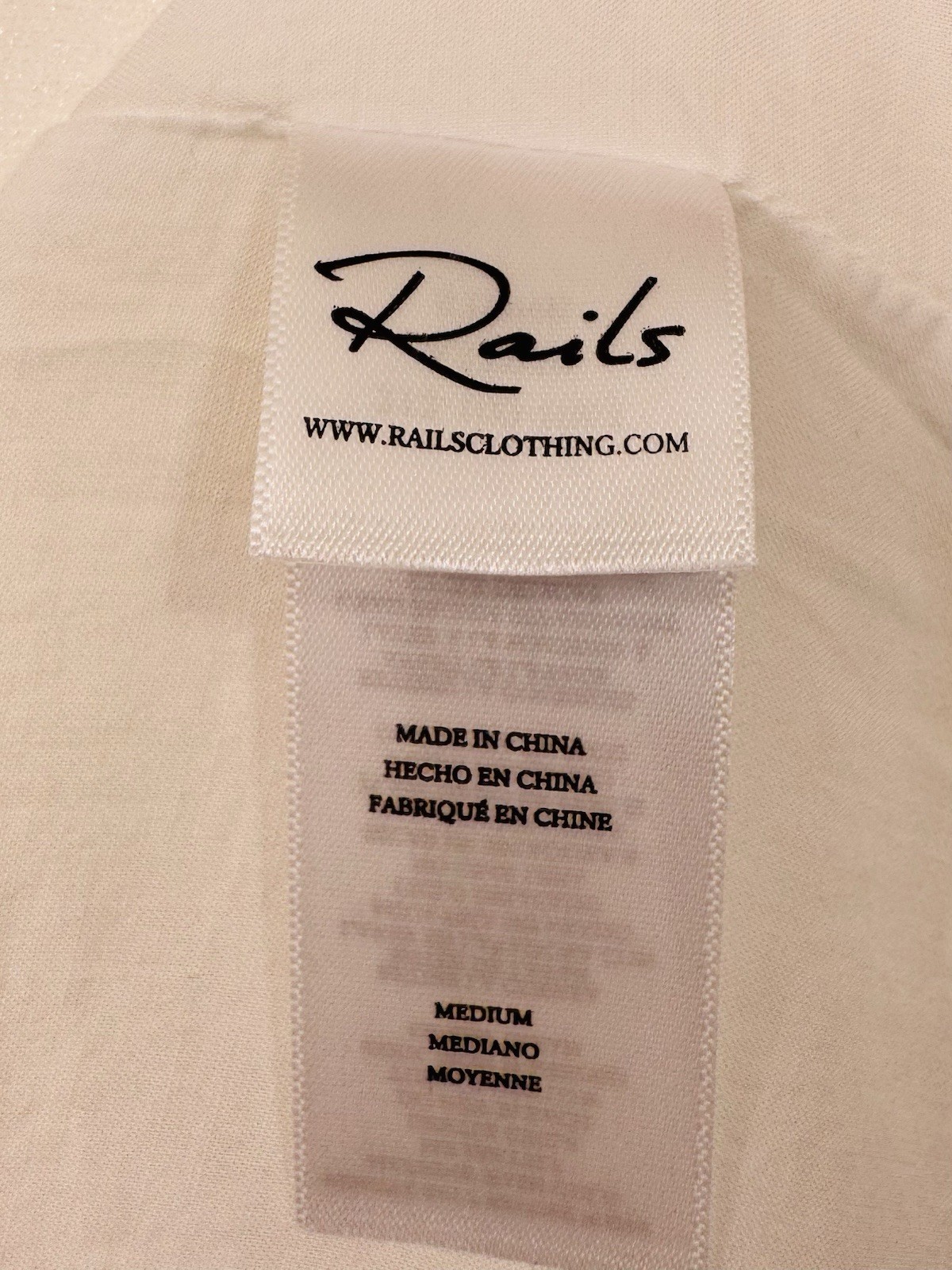 Rails Astrid Dress Stone Linen Rayon Blend Midi Button Front Belted Size Medium