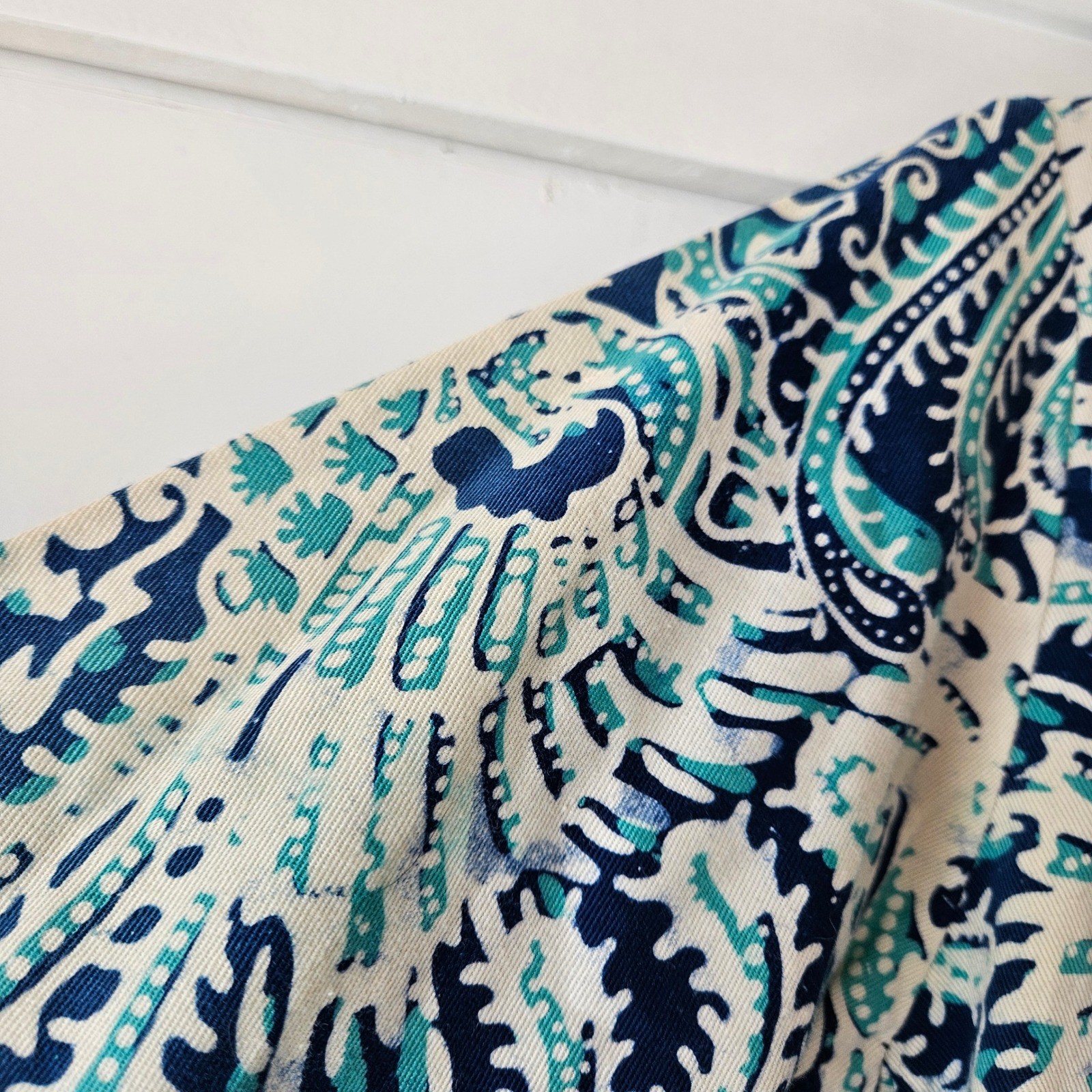 Structured Maxi Dress Size Small Blue Teal Beach Nautical Coastal Wedding Guest