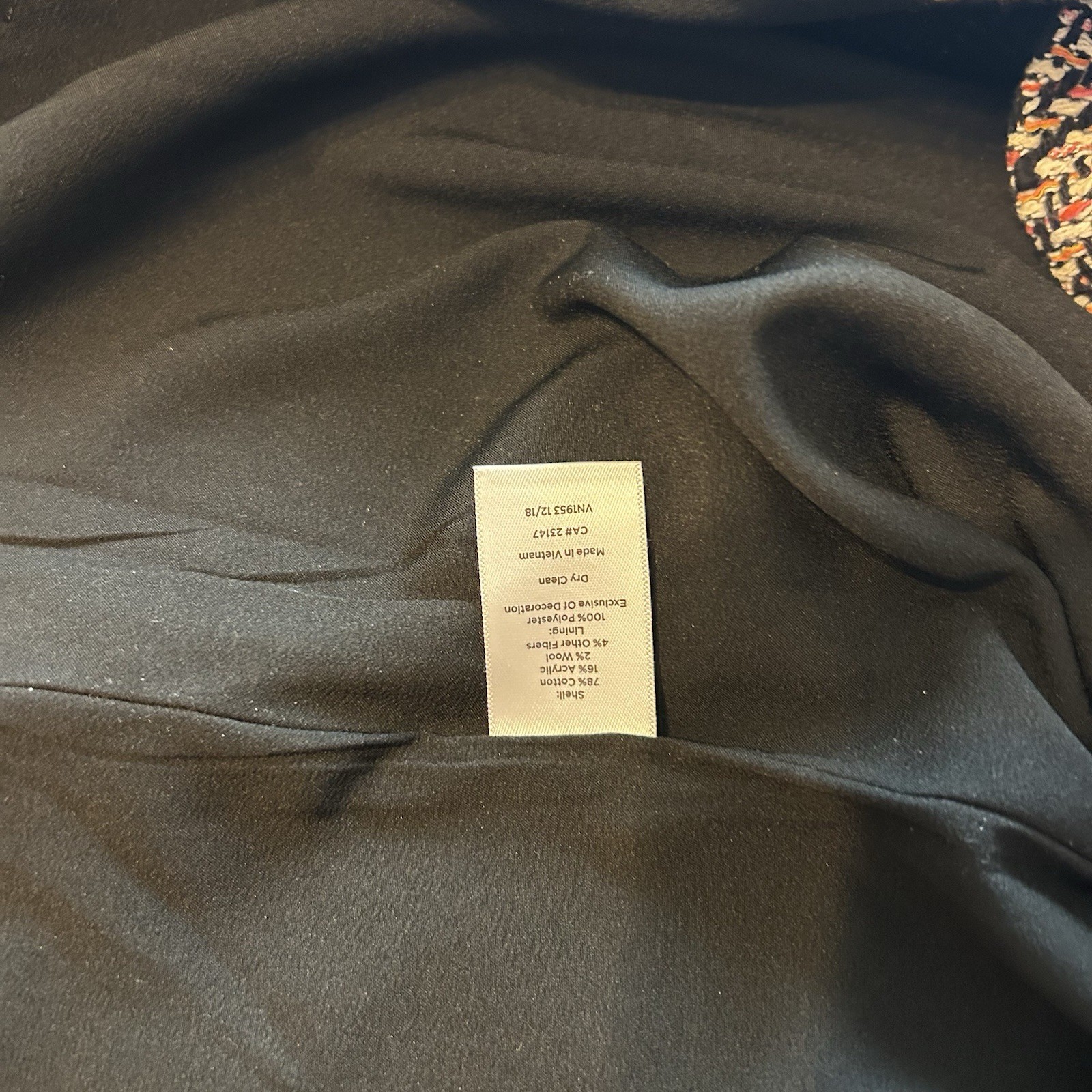 Talbots Sleeveless Tweed Split Neck Sheath Size 14 Fully Lined NWT Zip Hook Eye