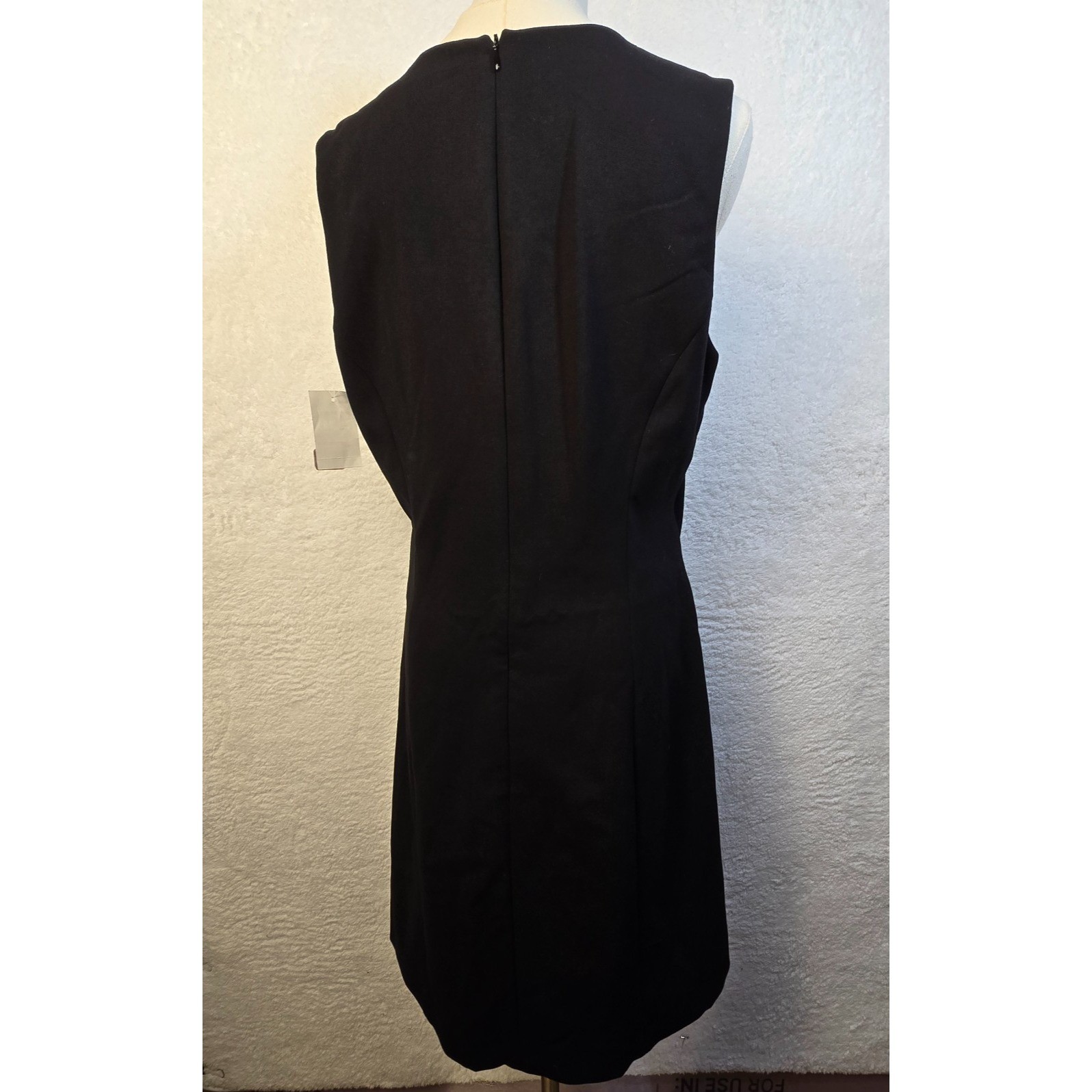 French Connection Whisper Cutout Mini Dress LBD Minimalist Whimsigoth Club 12
