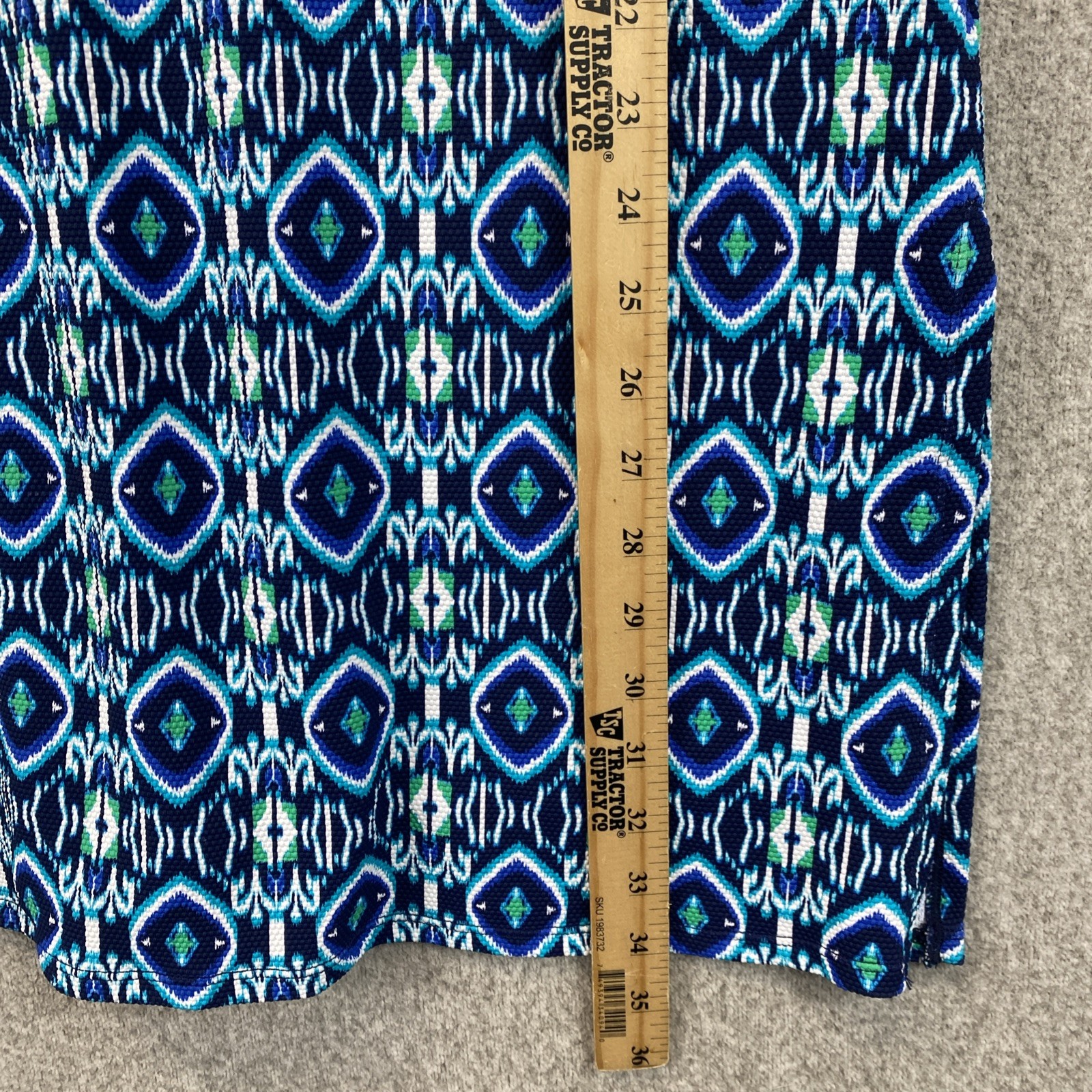 Tommy Bahama Geometric Print Tunic Dress M Skort Athleisure Golf Coastal Pickle