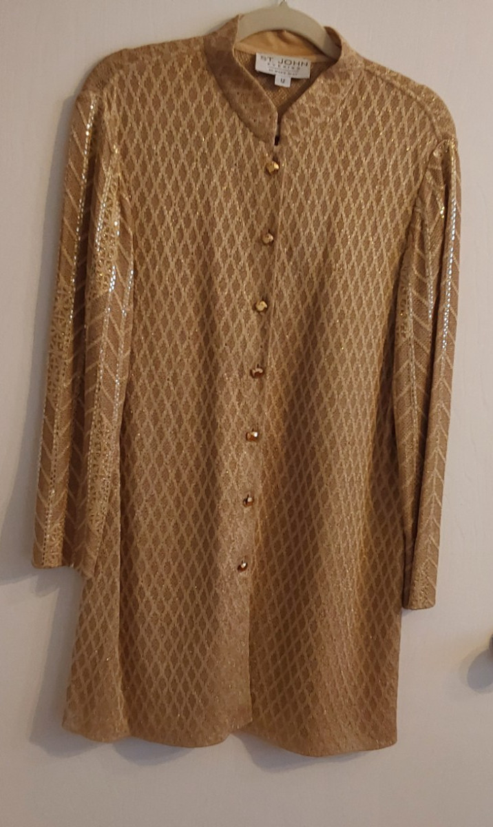St Johns, Buitifull, One of the Kind Long Caftan, Size 12. Highlight