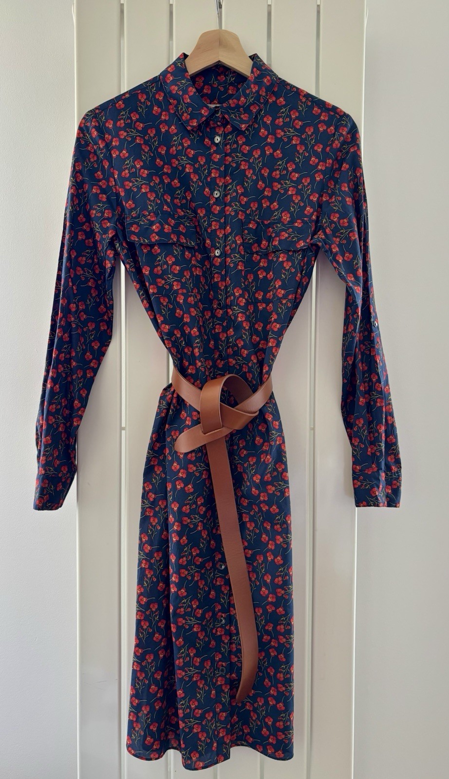 House of Bruar x Liberty “Ros” Floral Shirt Dress UK 12/US 8 (runs small) EUC