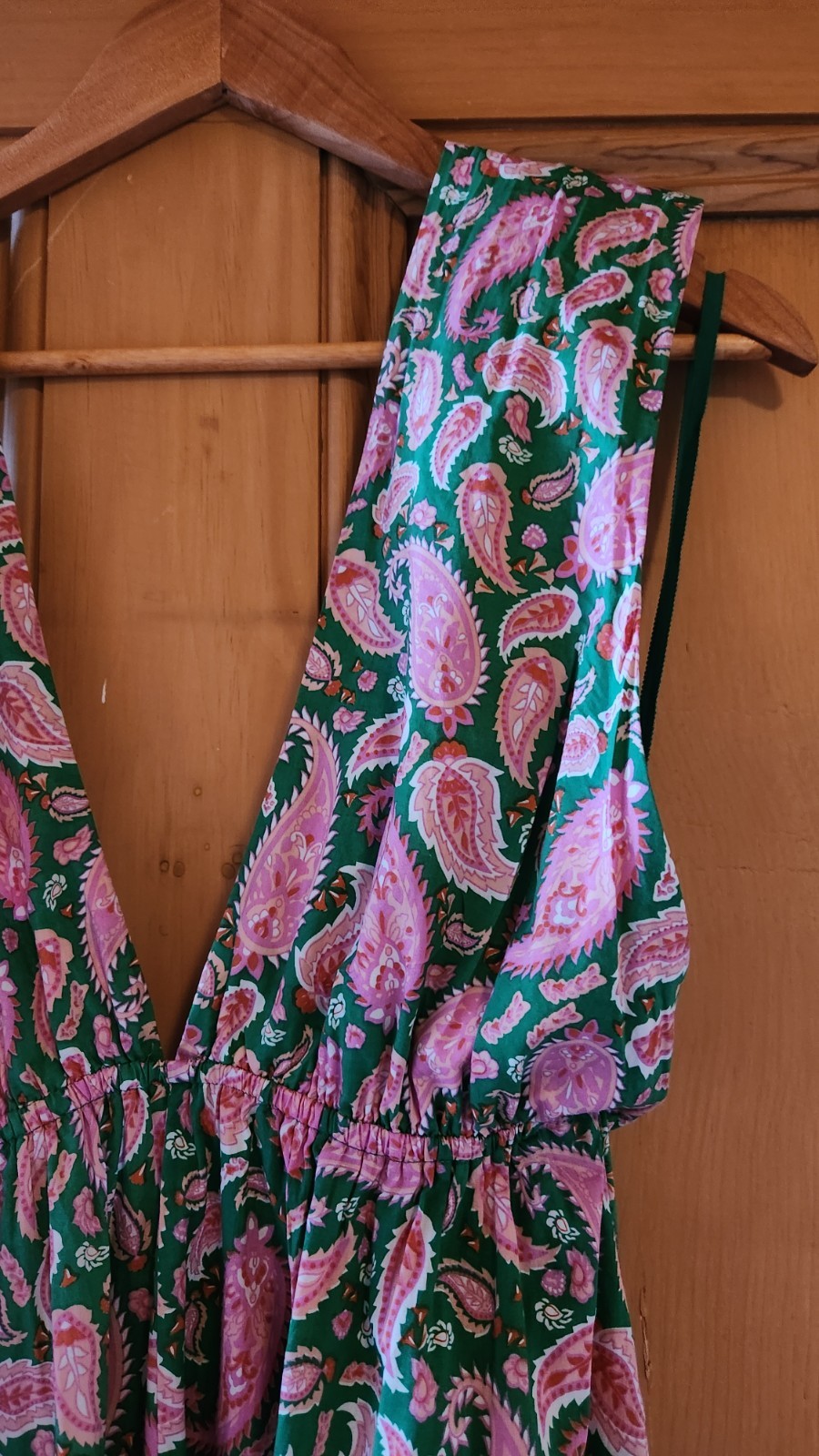 Scanlan Theodore Cotton Paisley Dress