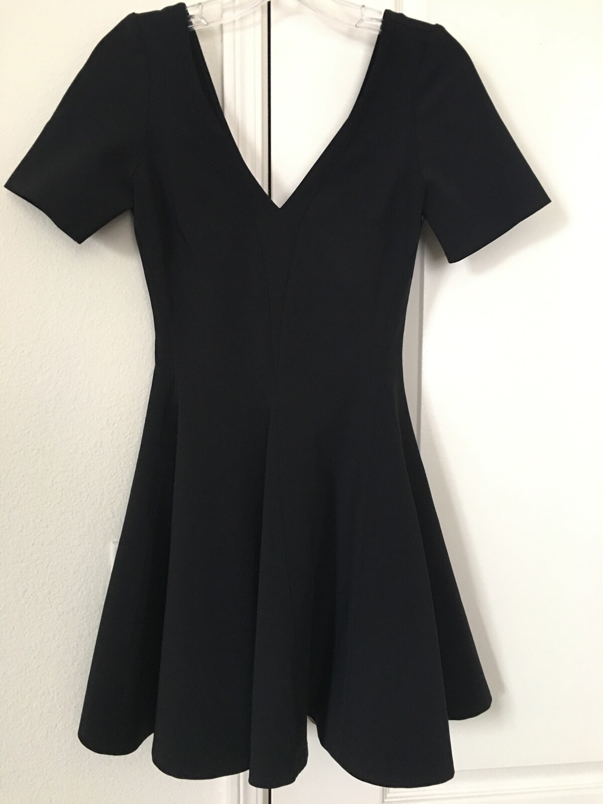 Opening Ceremony Fit & Flare Black Dress XS