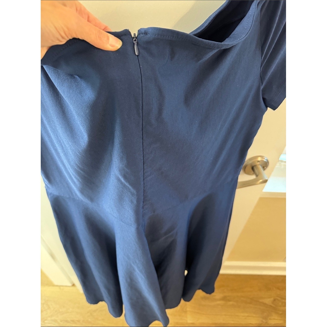 Grace Karin Navy Off-Shoulder Fit & Flare Mini Dress Rockabilly Babe