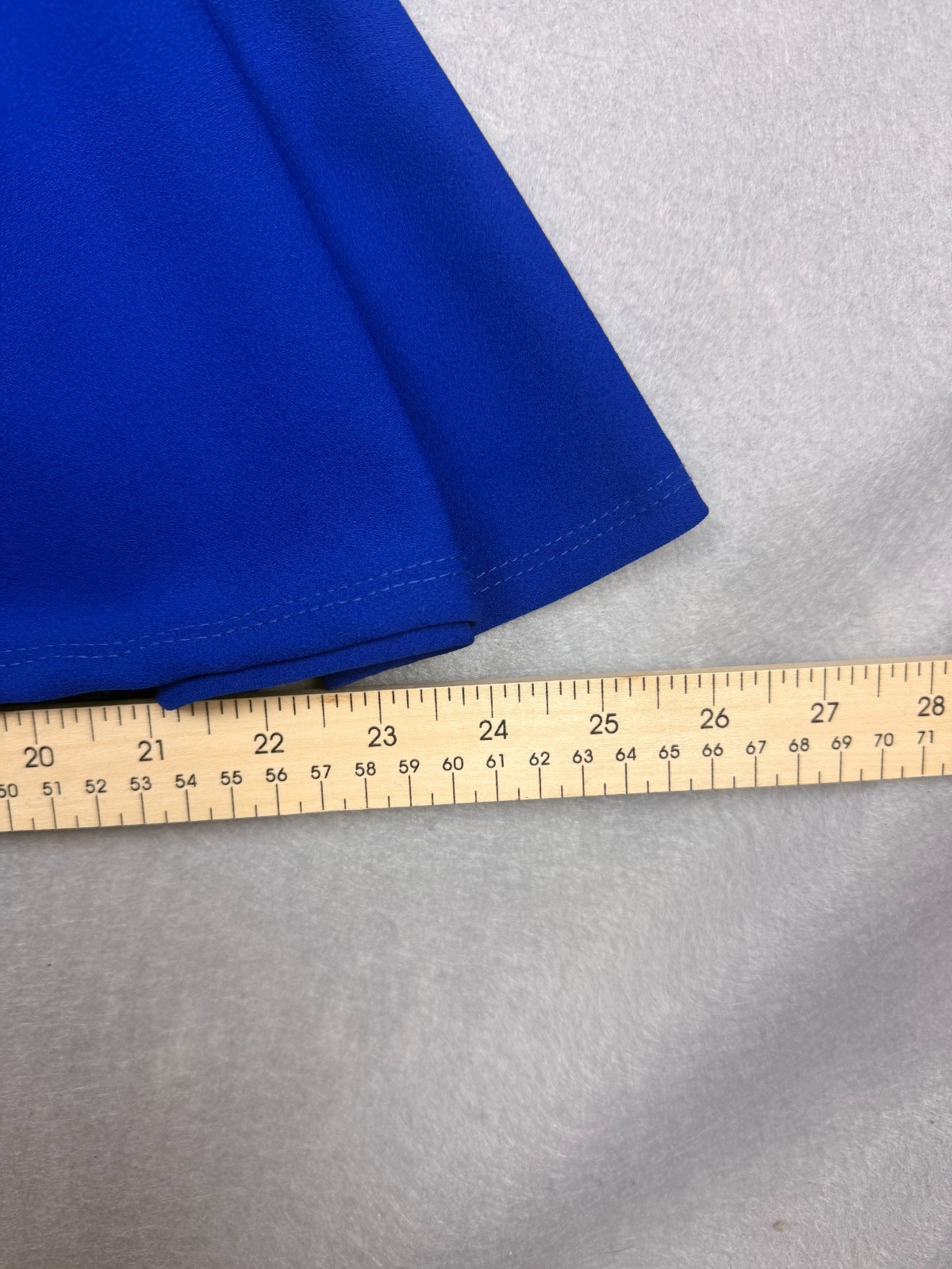 B DARLIN Junior’s Royal Blue Hi-low Fit & Flare Dress Size 0