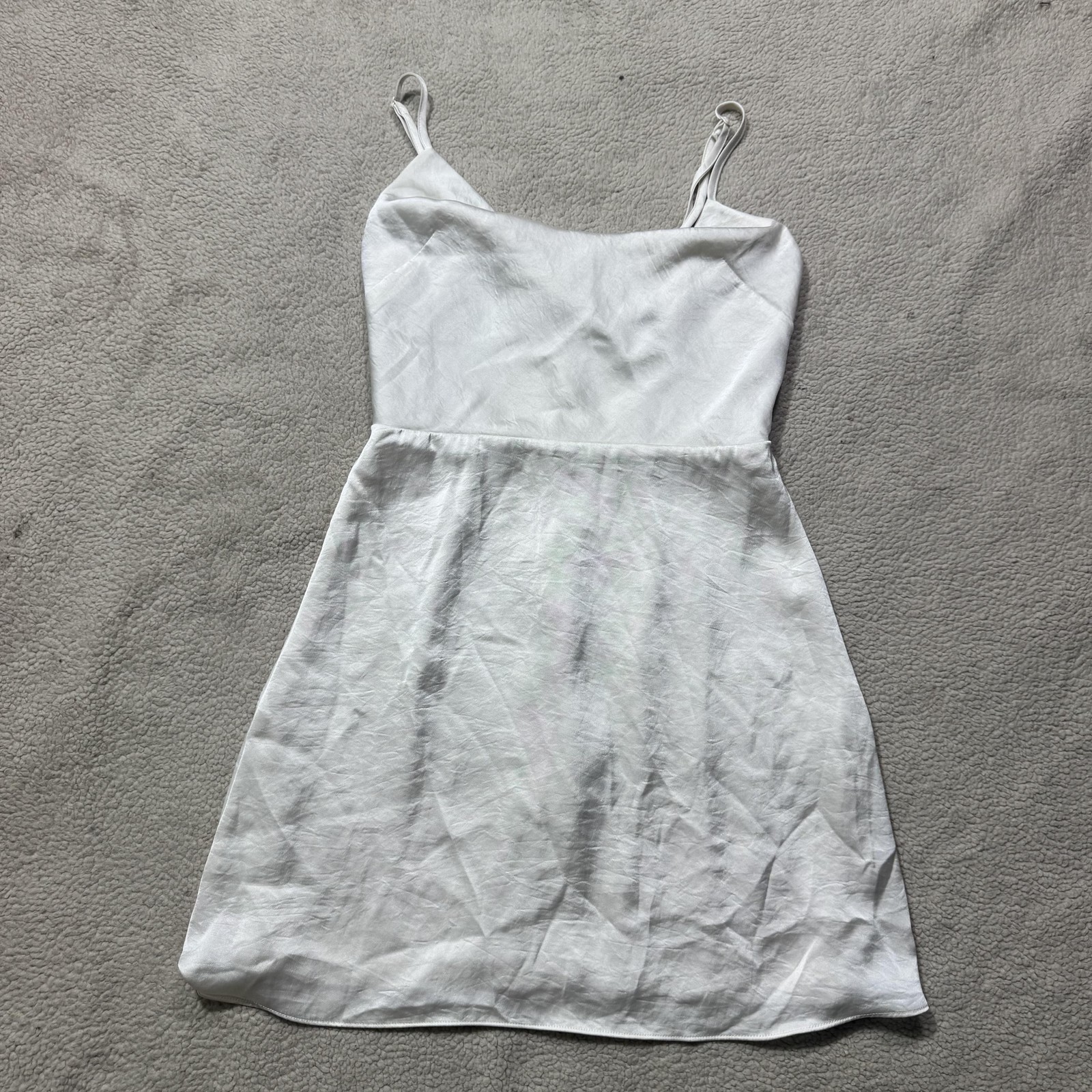 Sunday Best Dress Womens XS Sleeveless Mini Fit Flare Summer Lined Polyester