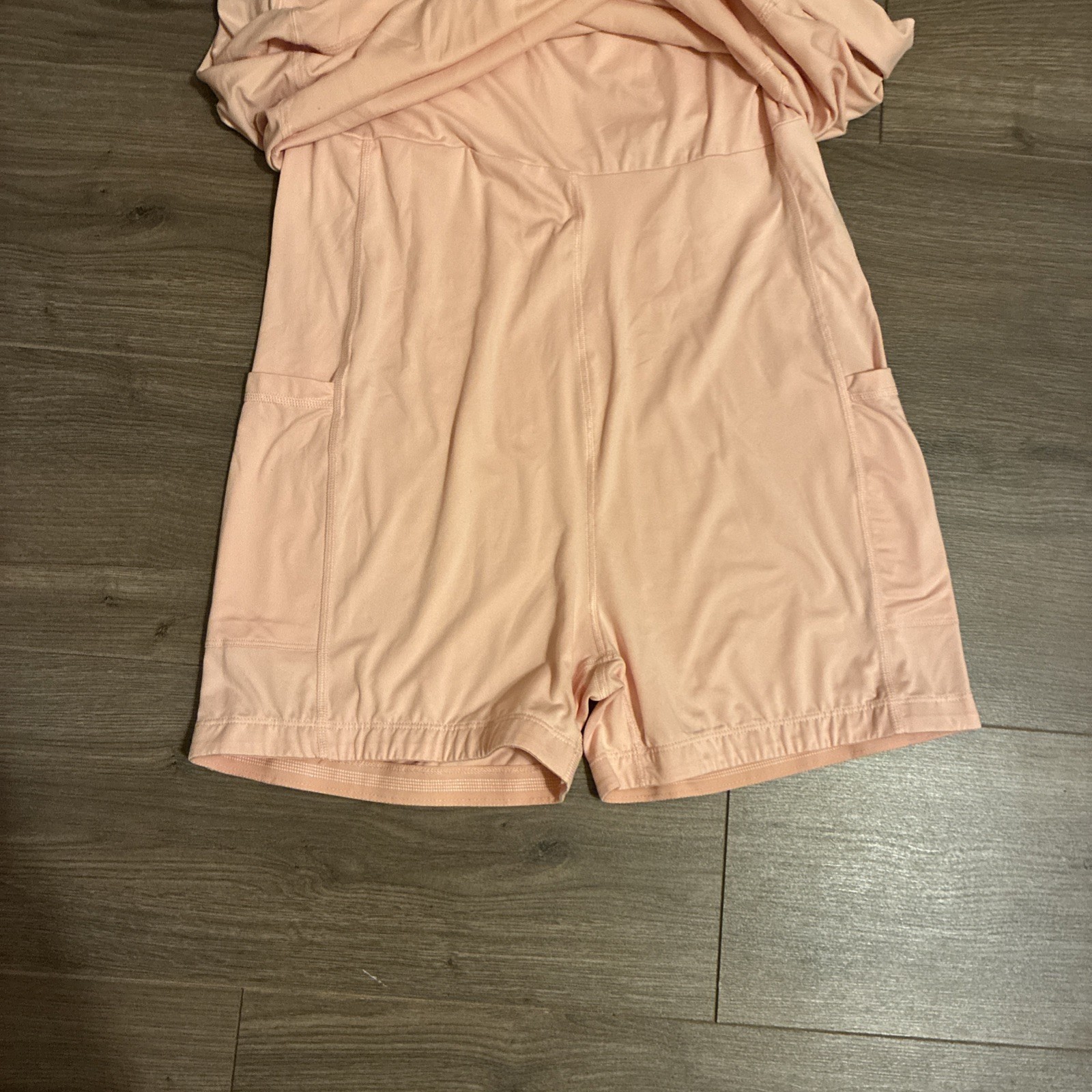 Crane Pink Sleeveless Athletic Performance Dress Skort Large Sporty Tennis
