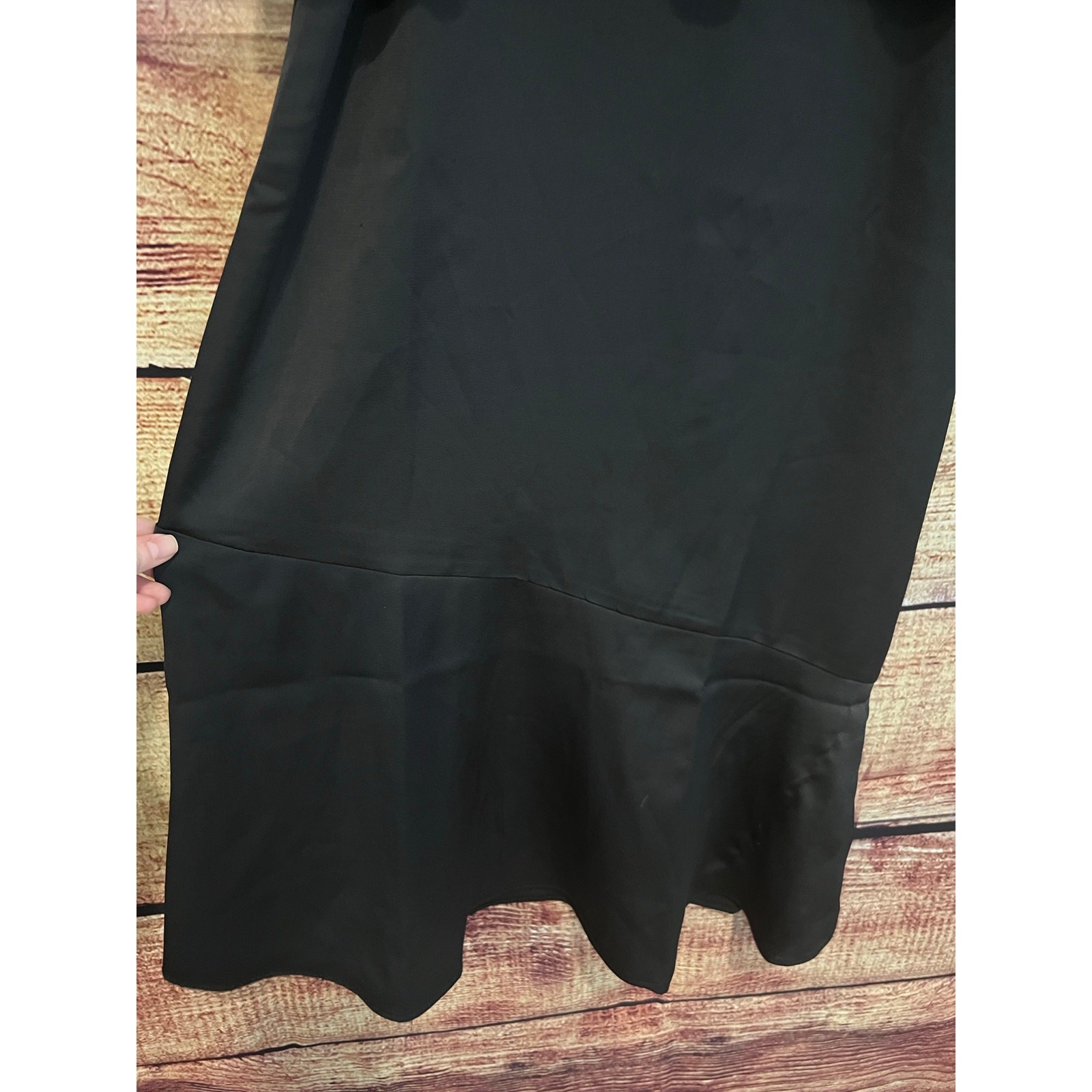 Sam Edelman Turtleneck Sweater with Slip Dress Midi Homecoming Prom Black Sz 0