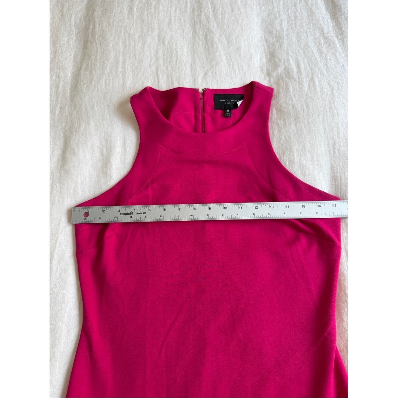 Romeo + Juliet CoutureHot Pink Bodycon Cocktail Dress, Size Medium