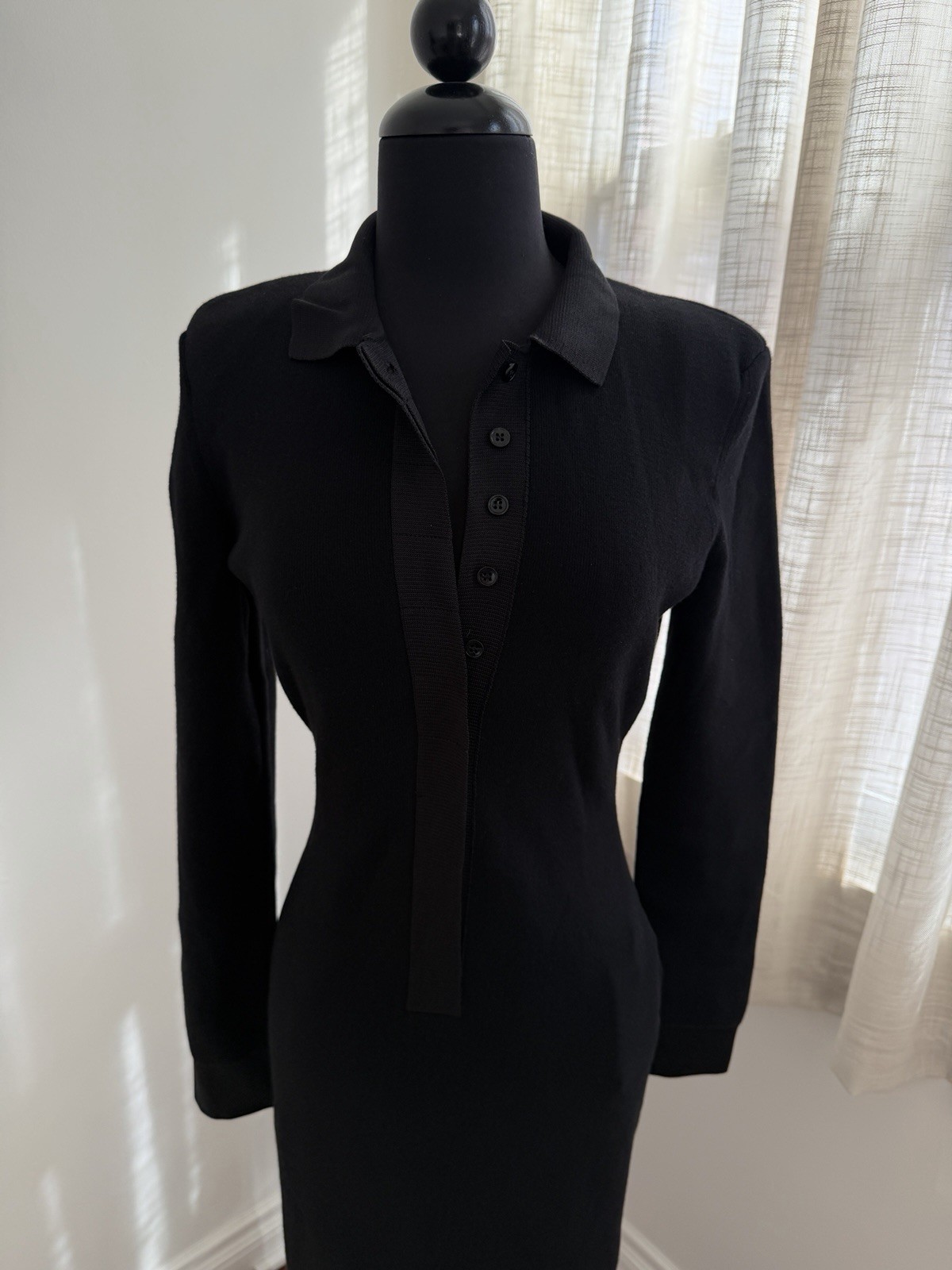 Tom Ford Women’s Dress In Black Size M Made In Italy Retail $3490 Rare