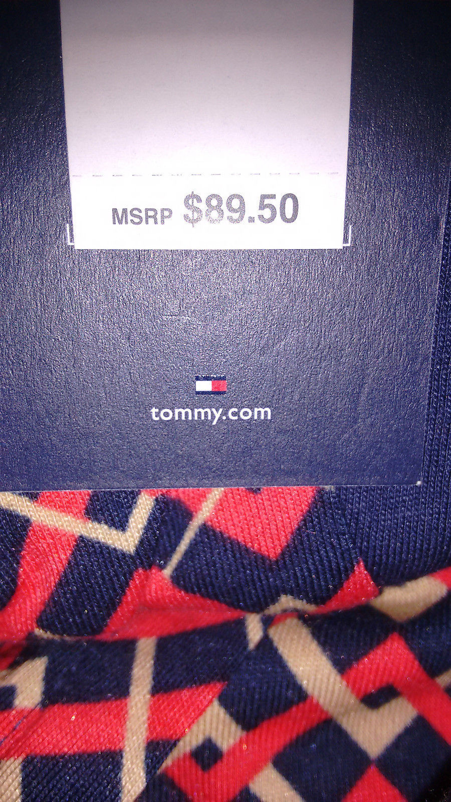 NWT-TOMMY HILFIGER ~Size SMALL~ Geometric Sleeveless Women’s Wrap Dress MSRP $89