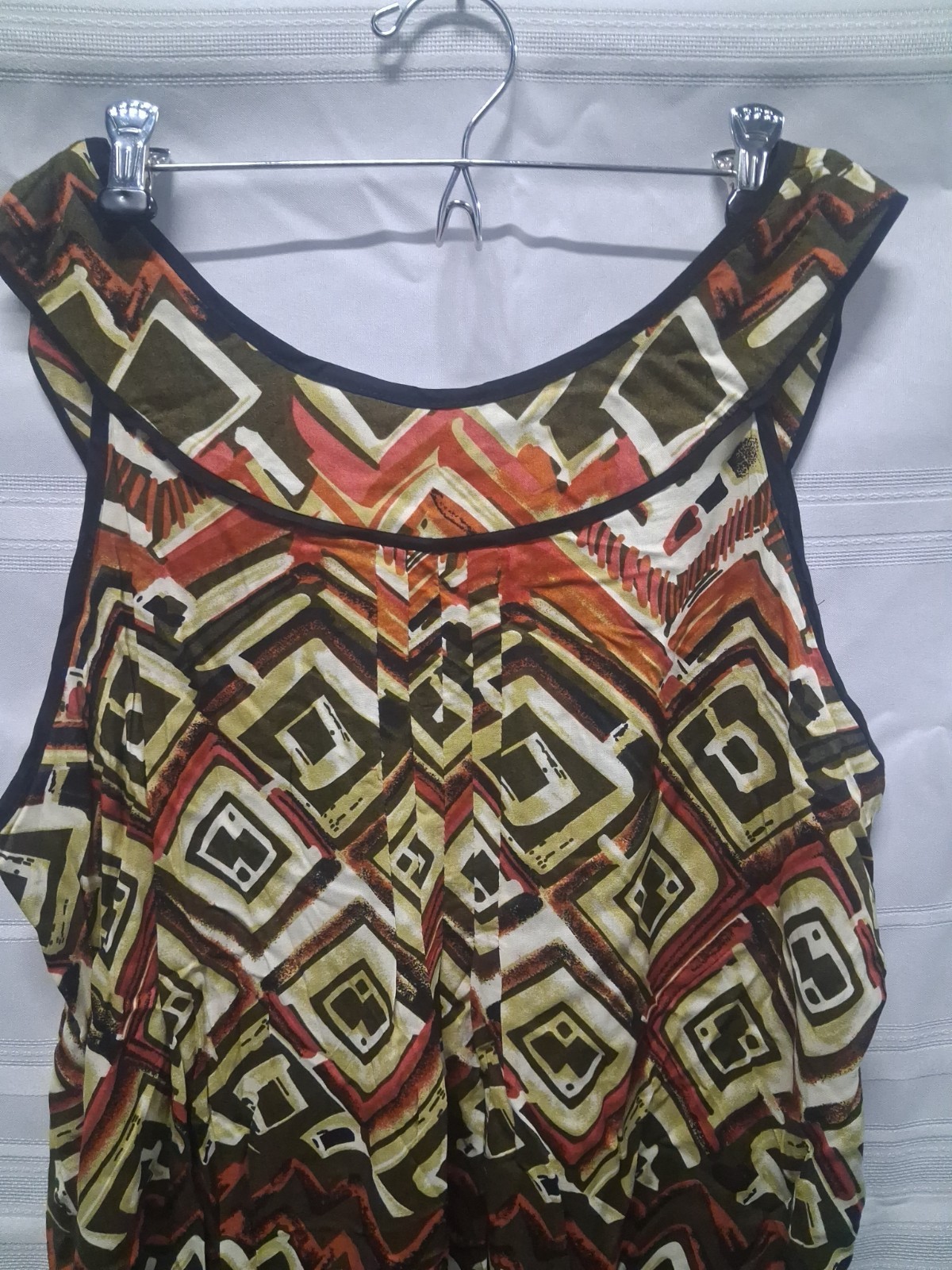 Elementz Women’s Sleeveless Casual Drift Dress Multicolor Size L
