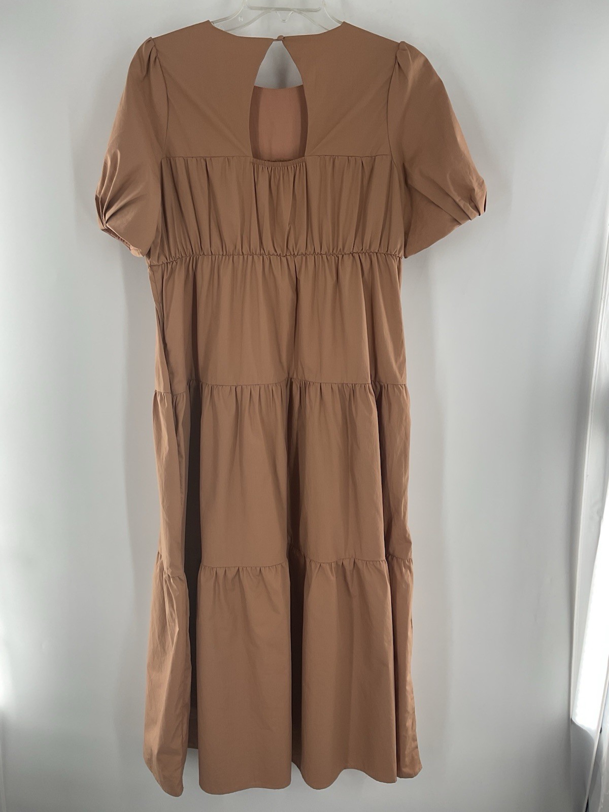Mod Ref Dress Women’s Medium Brown NWT Maxi A Line 138