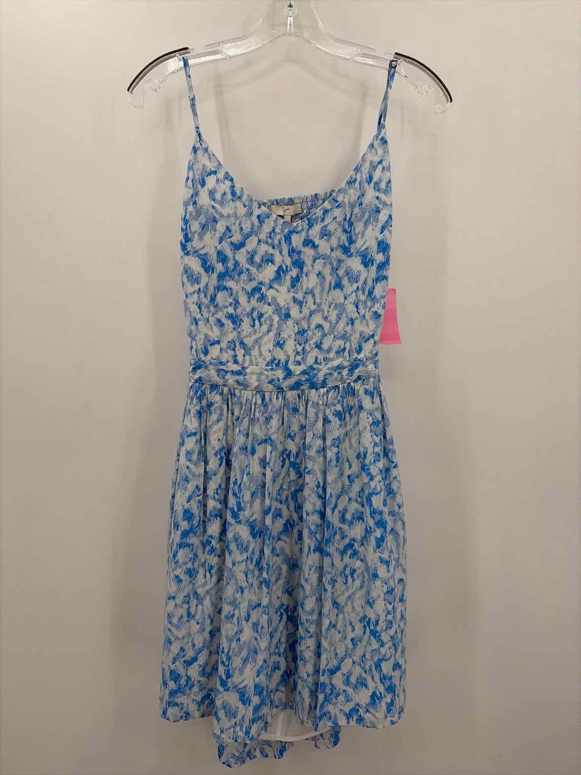 Pre-Owned Joie Blue Size Medium Knee Length Sleeveless Dress