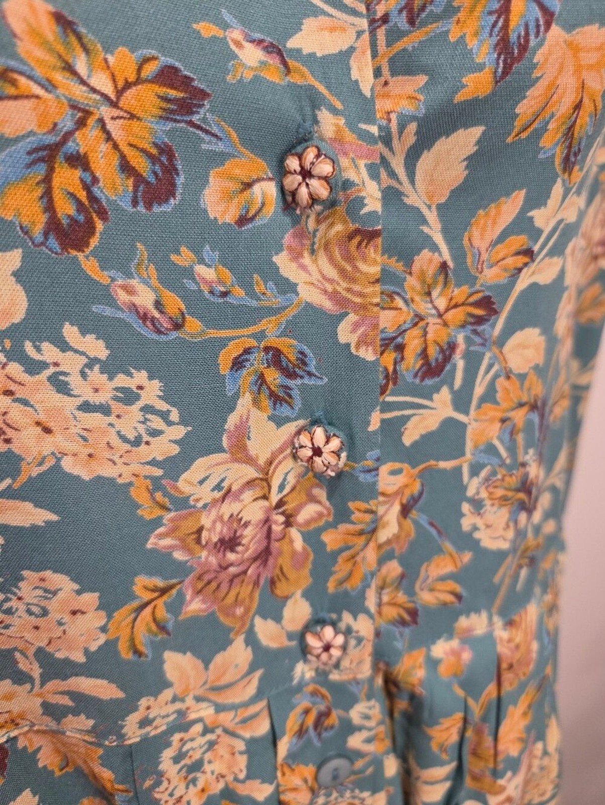 New April Cornell Size S Charlotte Timeless Boho Midi Dress POCKETS