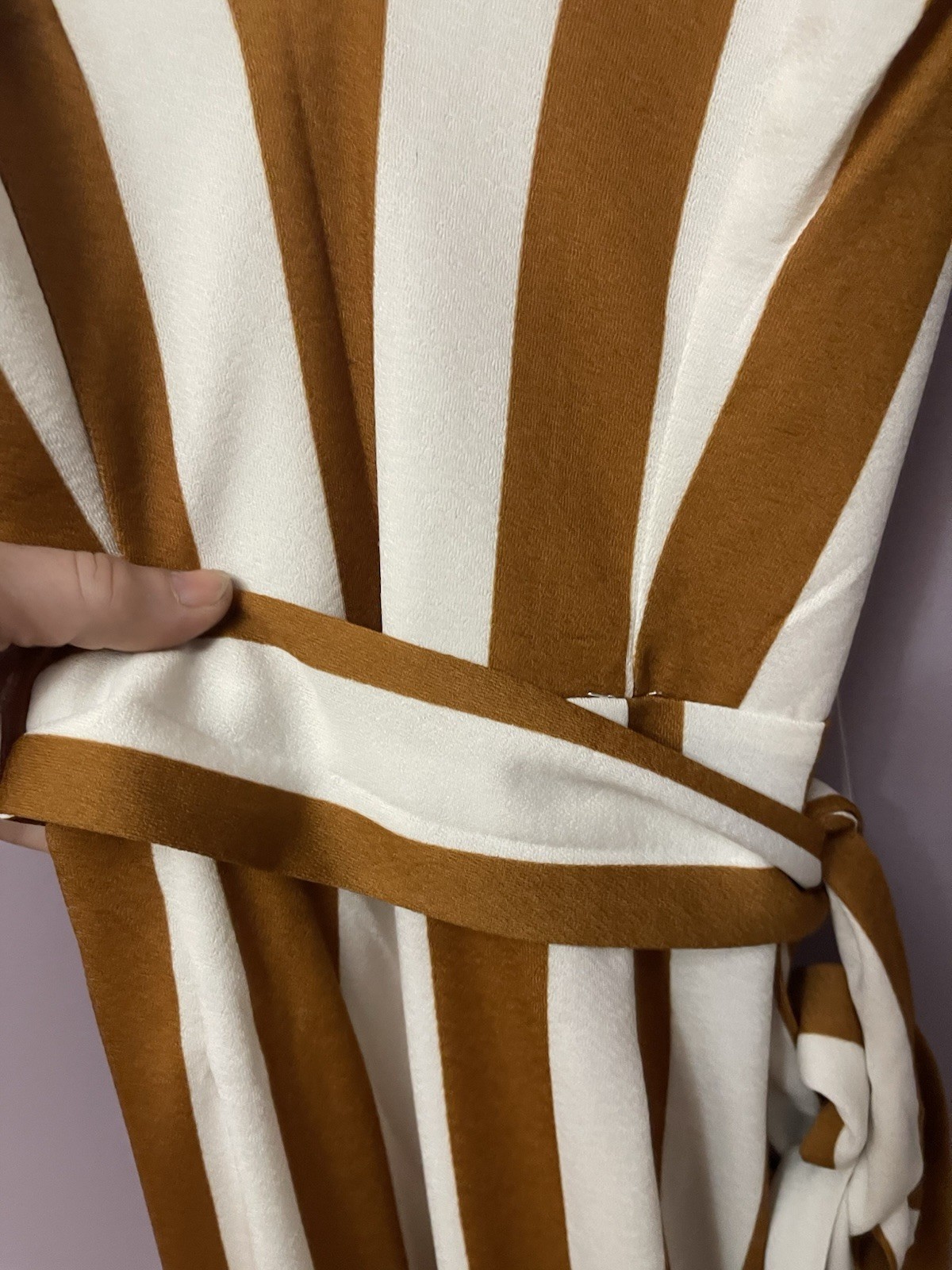 Backless Pantsuit with Sling Neck. Size Small.