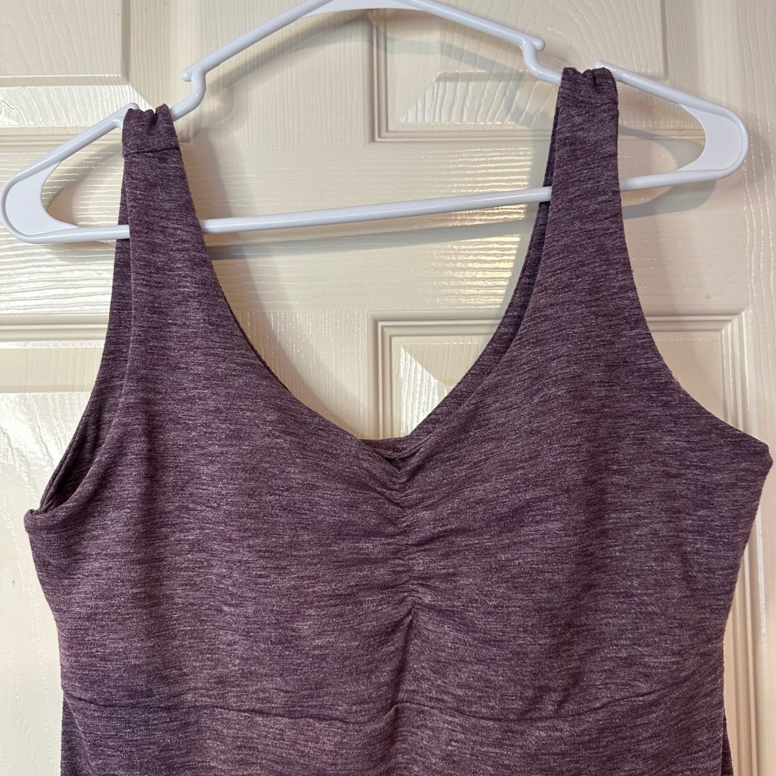 Kuhl Harmony Active Tank Dress Size M Purple Stretch Built In Bra Performance