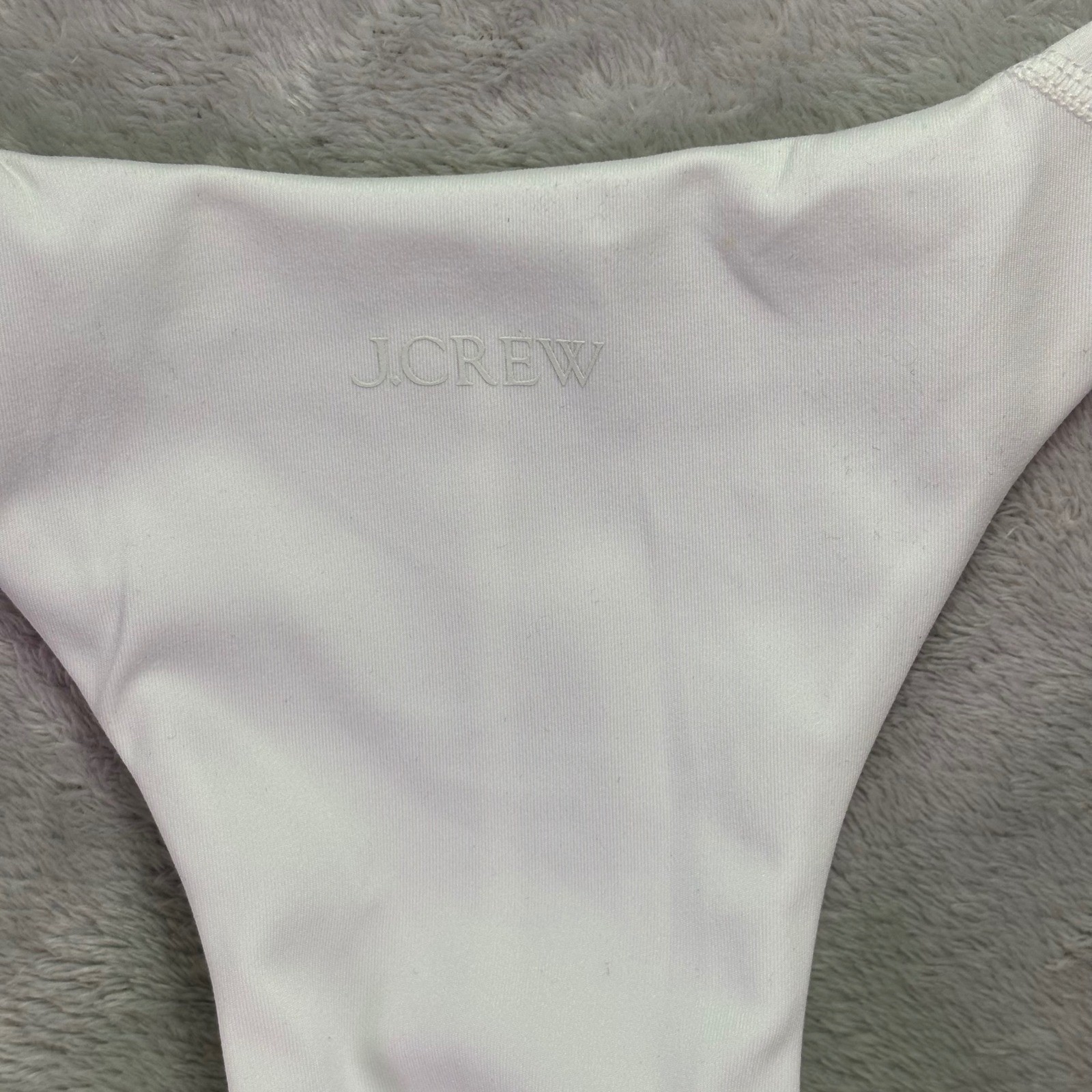 J.Crew Women Active Dress L White CloudStretch Racerback Built-in Shorts BP015