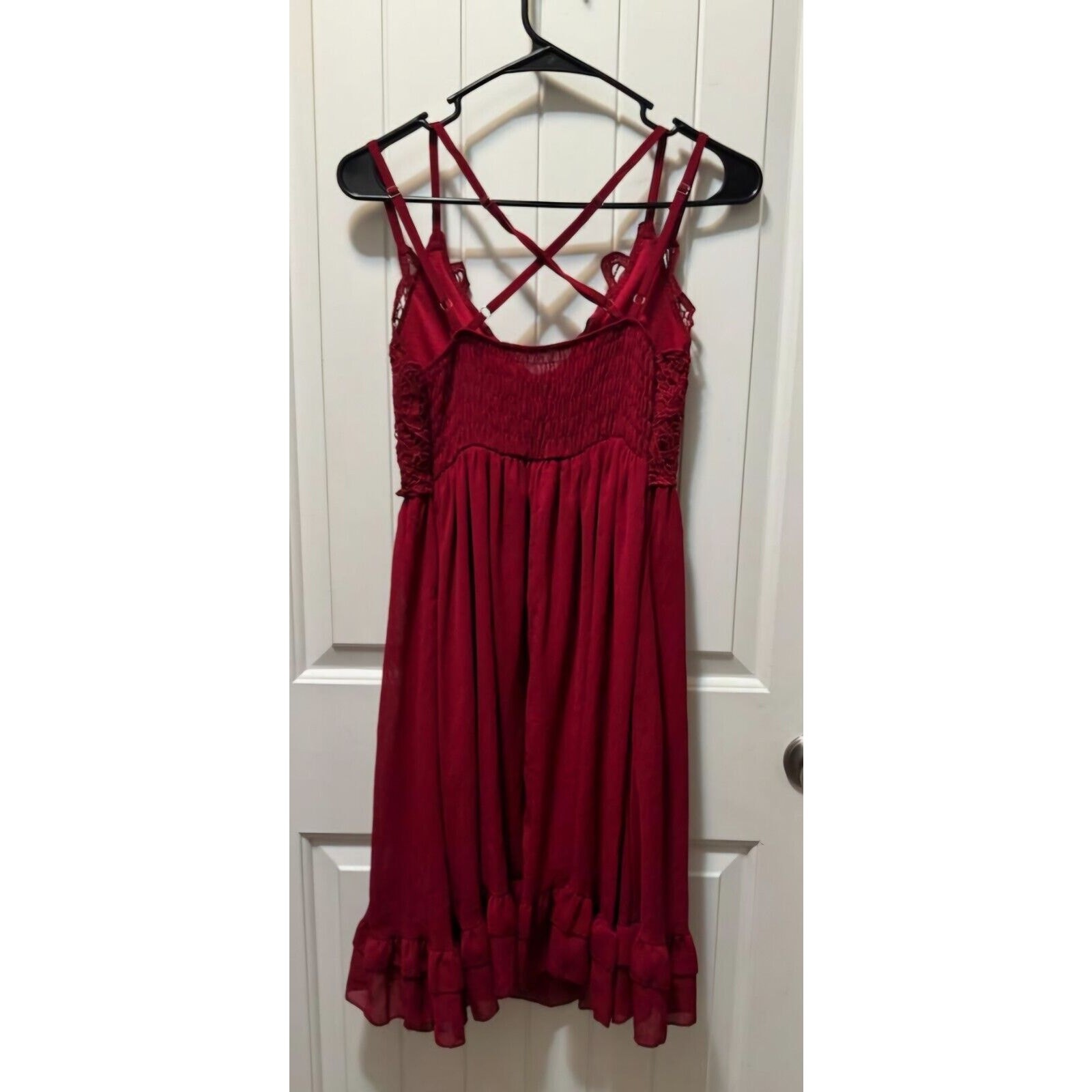 Women’s Feager Red Mini dress. Size S