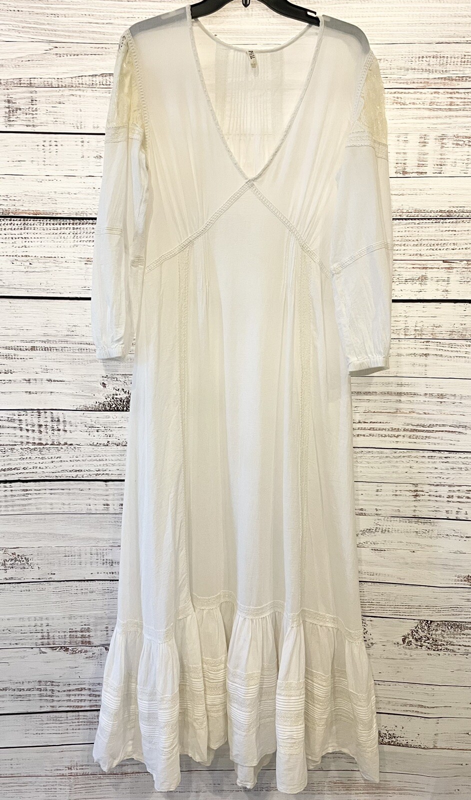 Sample Spell the Gypsy Collective White Wildflower Maxi Dress Sz S No S G2U