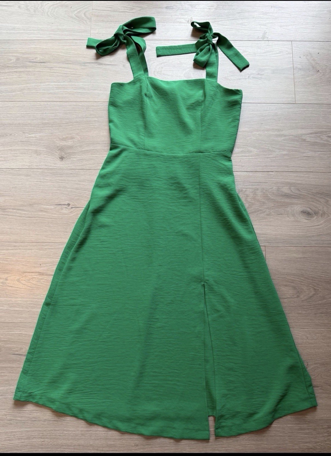 Monteau Green Midi Dress