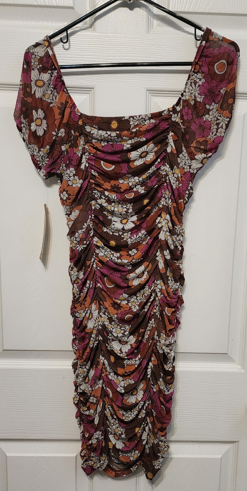 Madden NYC Size Medium Dress Brown New