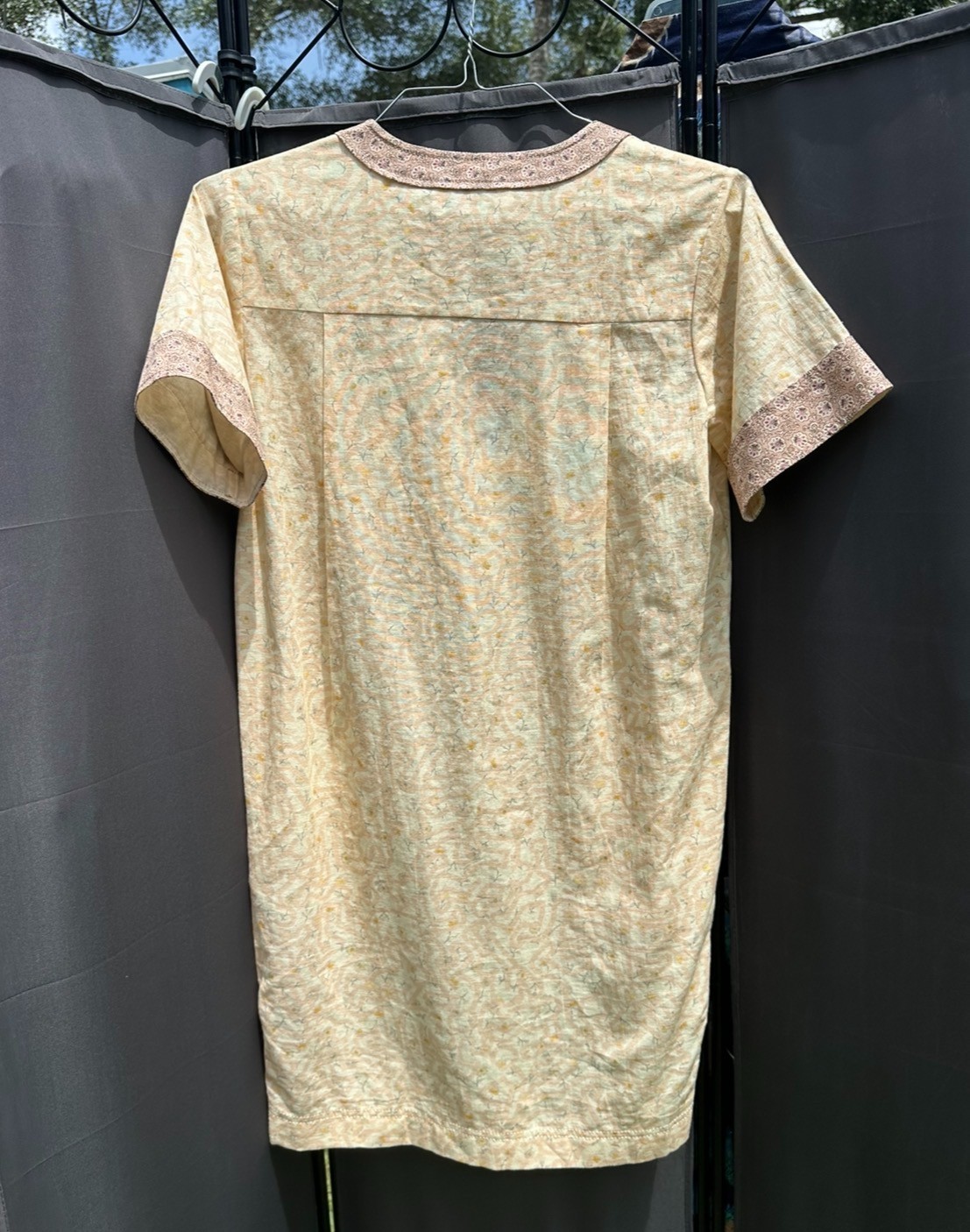 Coach X Keith Haring Quilted Patchwork T-Shirt Shift Dress Size 0 XS