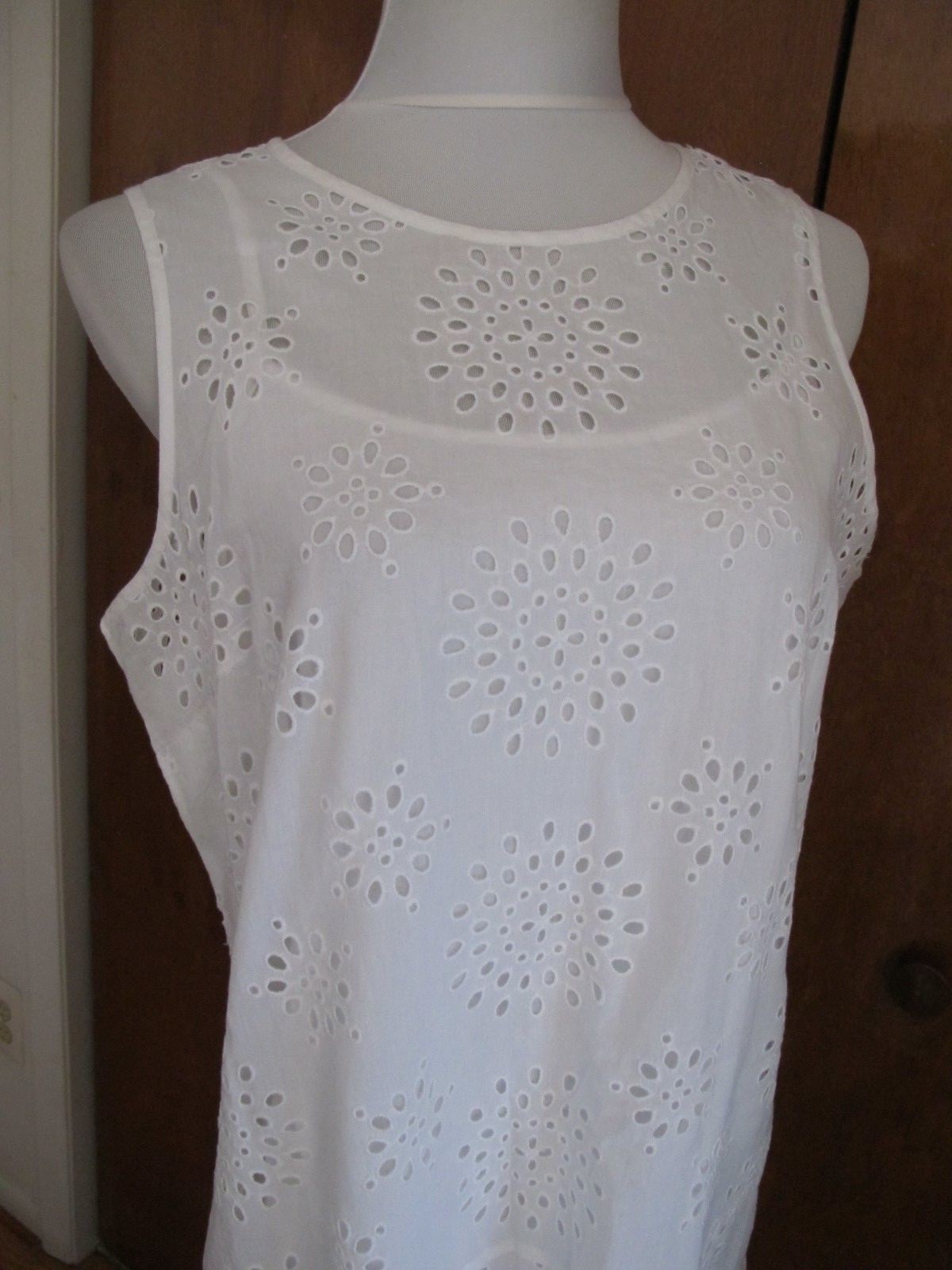 Michael Kors Women’s White Lightweight Lined Dress 12