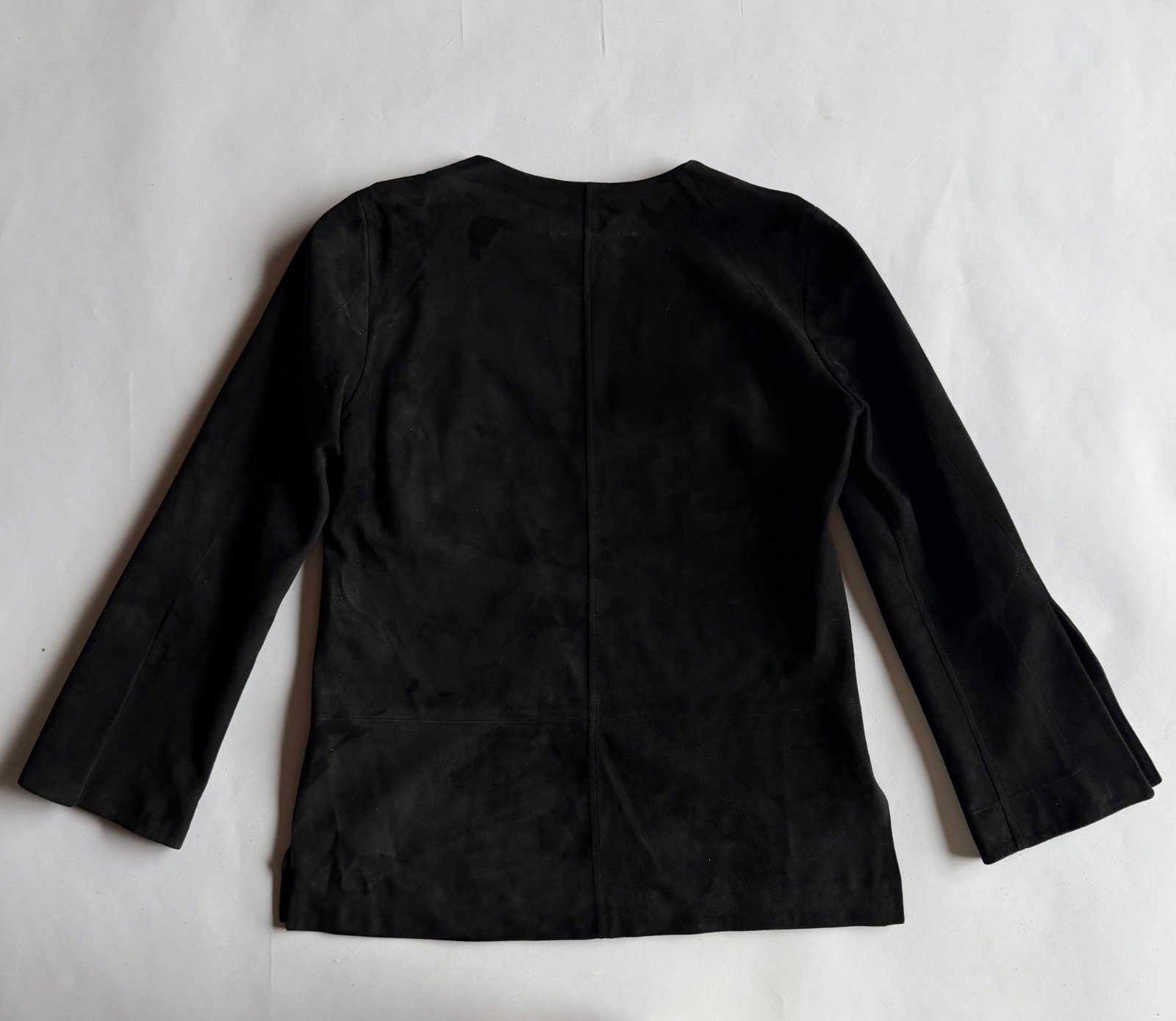 Gucci by Tom Ford S/S 1996 Micro Mini Suede Tunic Dress/Top