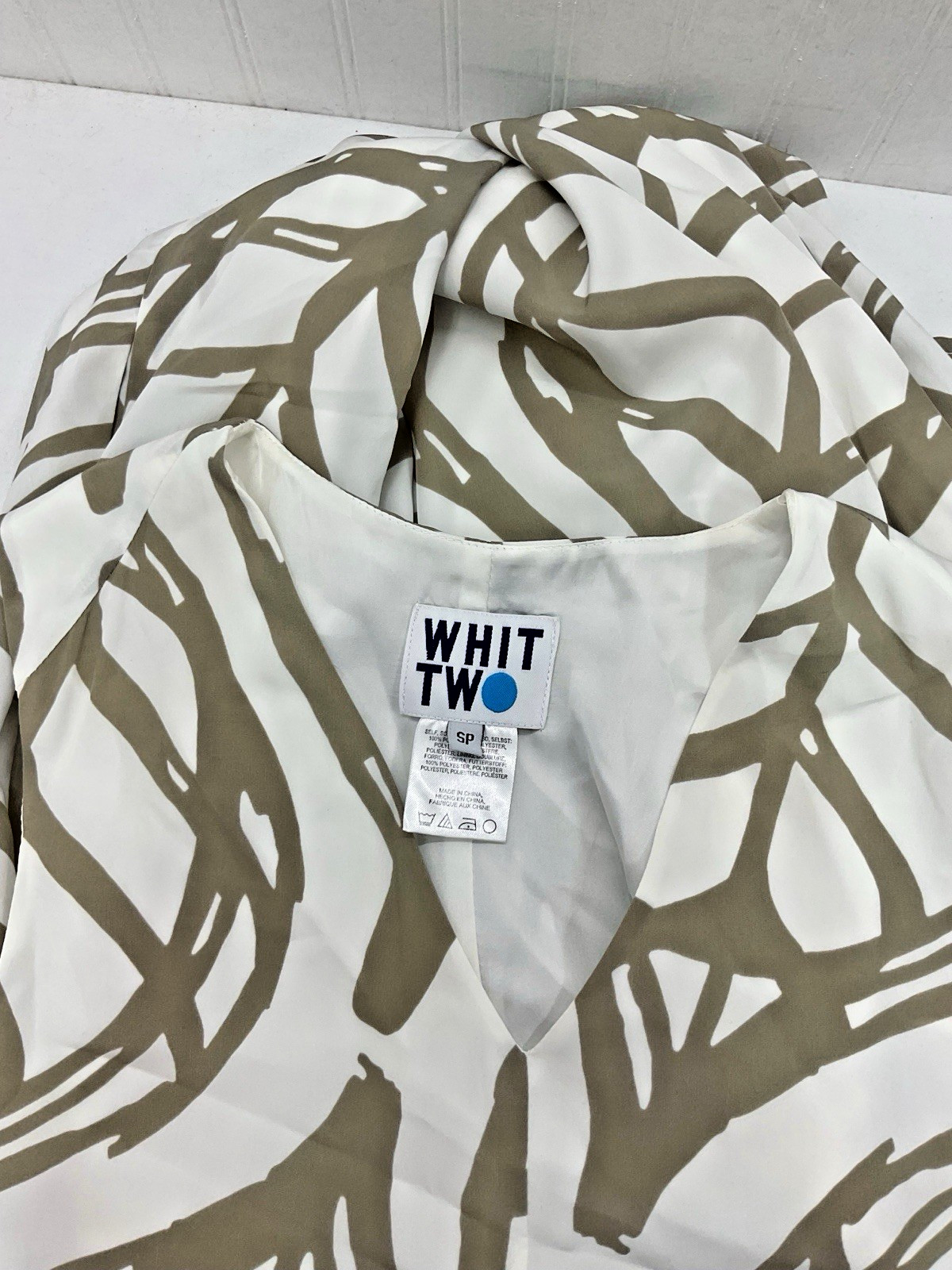 Anthropologie Whit Two Maxi Dress Leaf Print | SP
