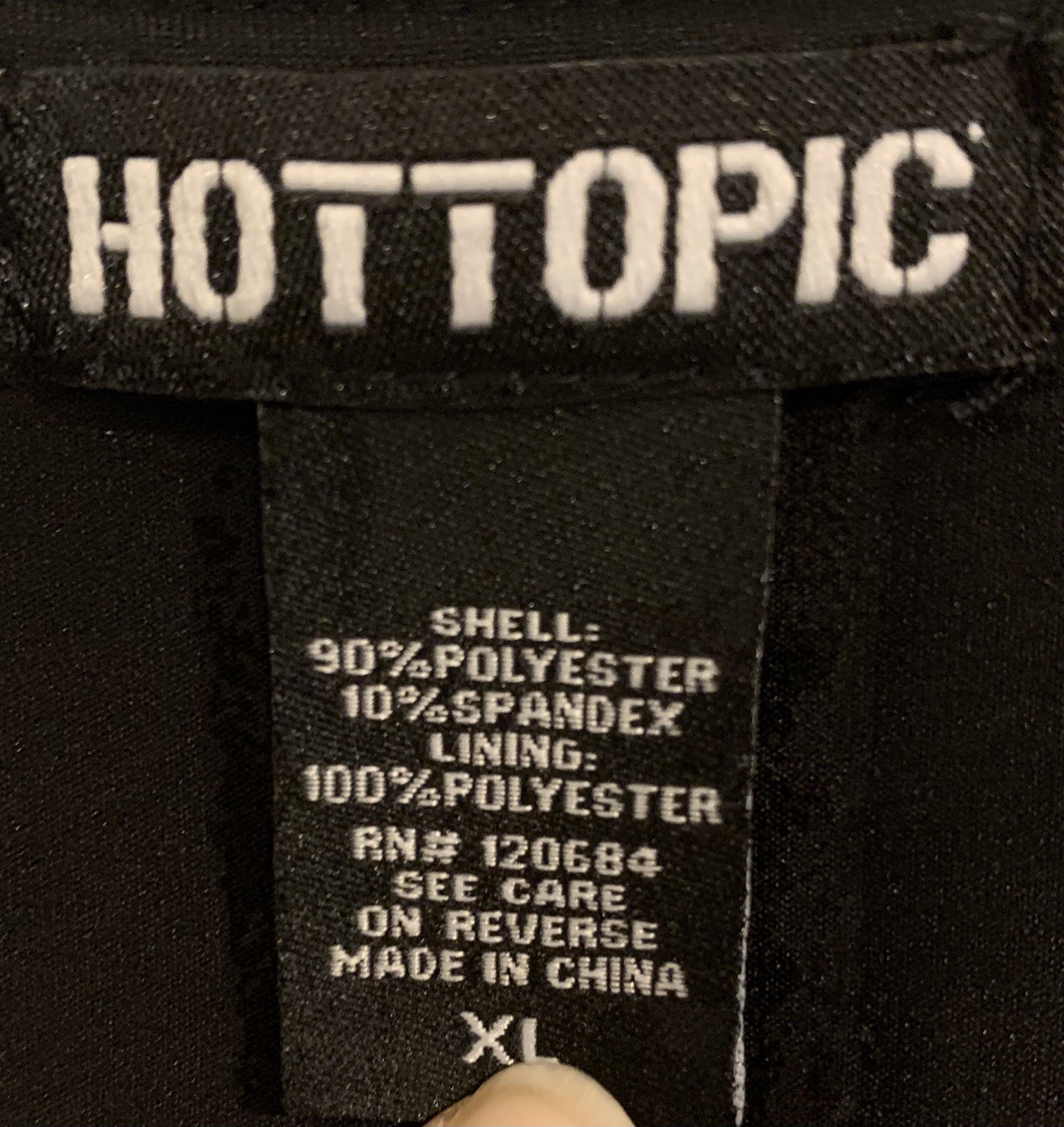 Hot Topic Black Empire Maxi Dress XL Pockets Goth Whimsigoth Lace Up Long VGC