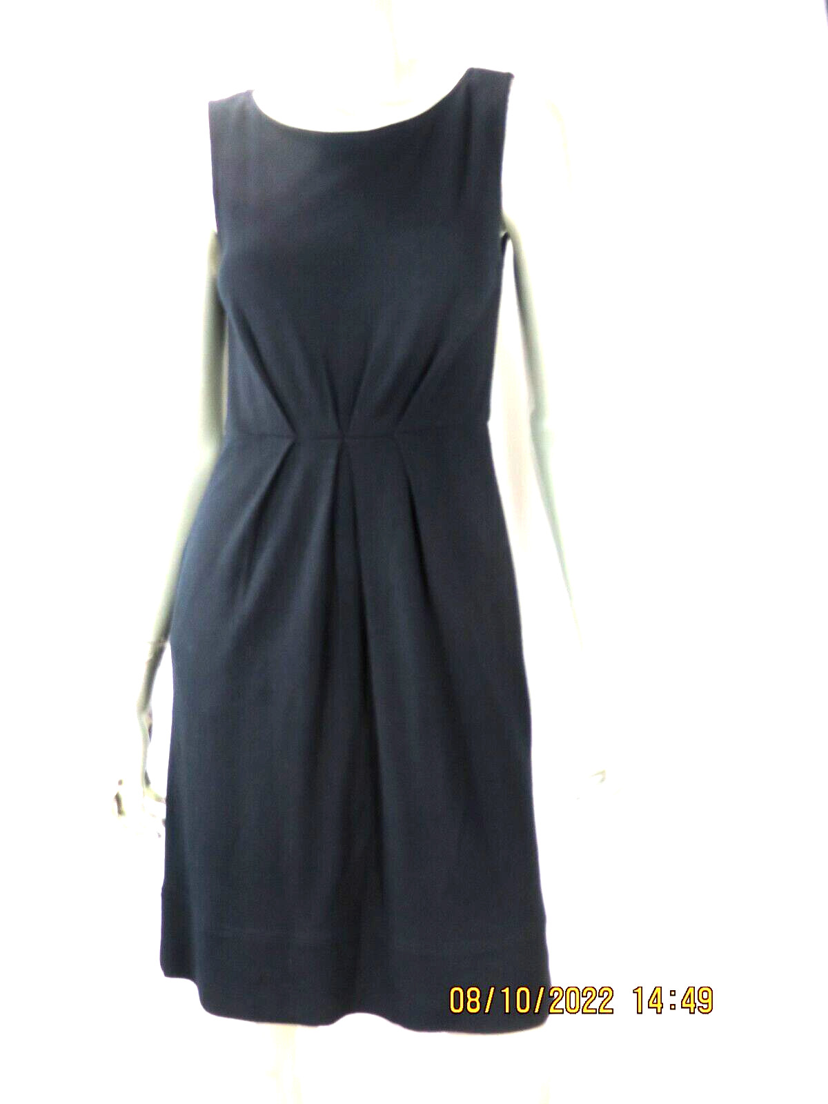 MARTIN + OSA SZ 4 Polyester Black Soft Stretchy No Lining Pleats Tunic Dress