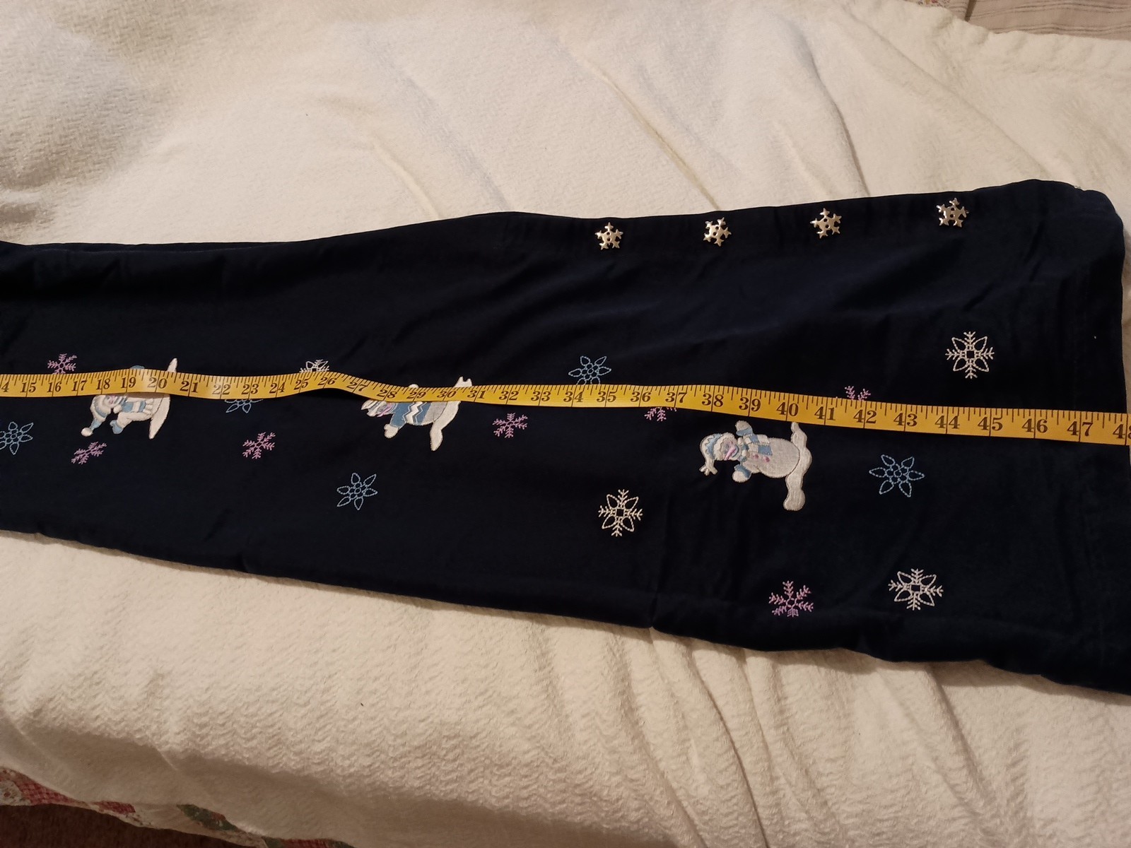 Fashion Classics Size XL Sleeveless Dress/ Jumper Holiday Winter Snowmen