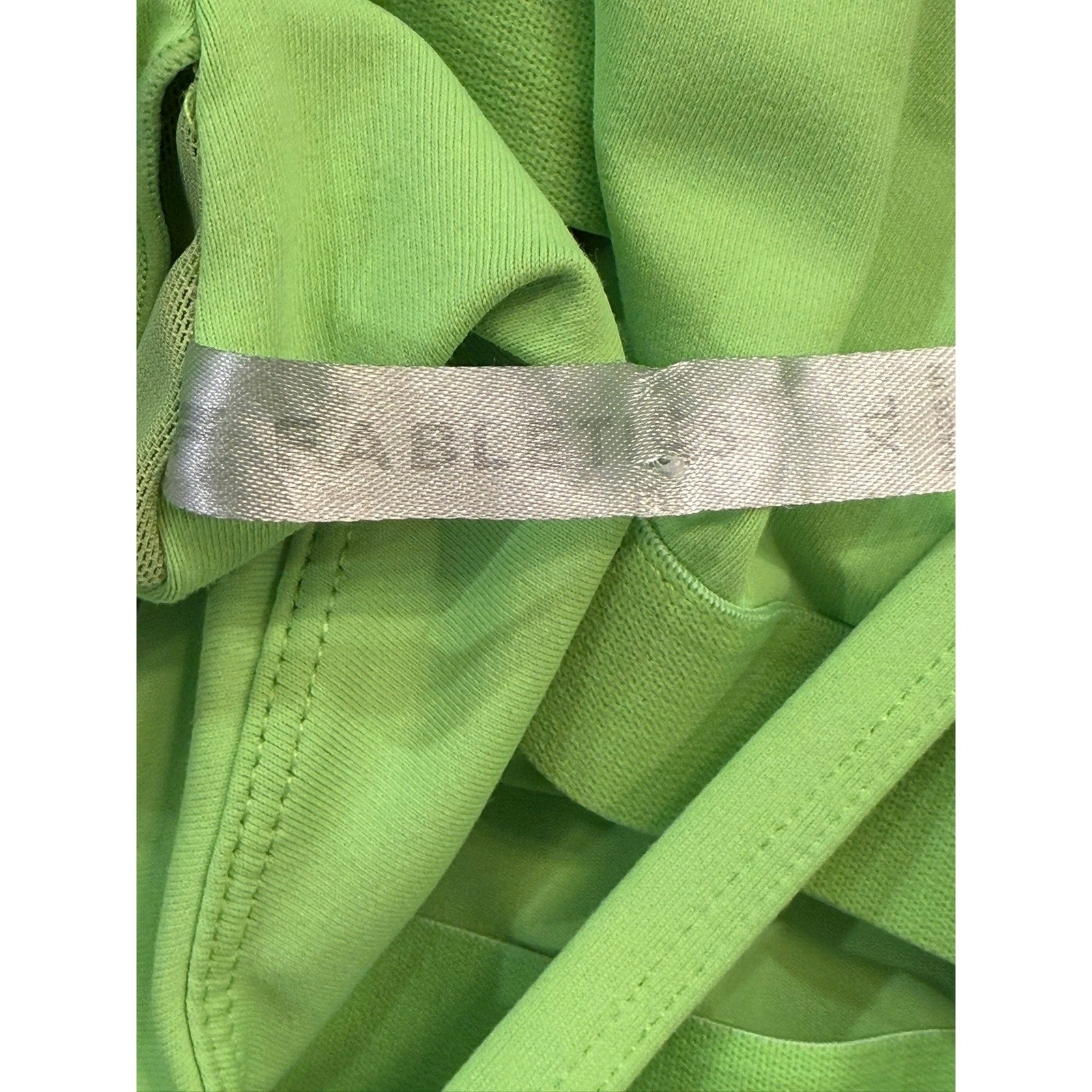 Fabletics Neon Lime Green Active Sports Dress with Built-in Shorts & Pockets XL