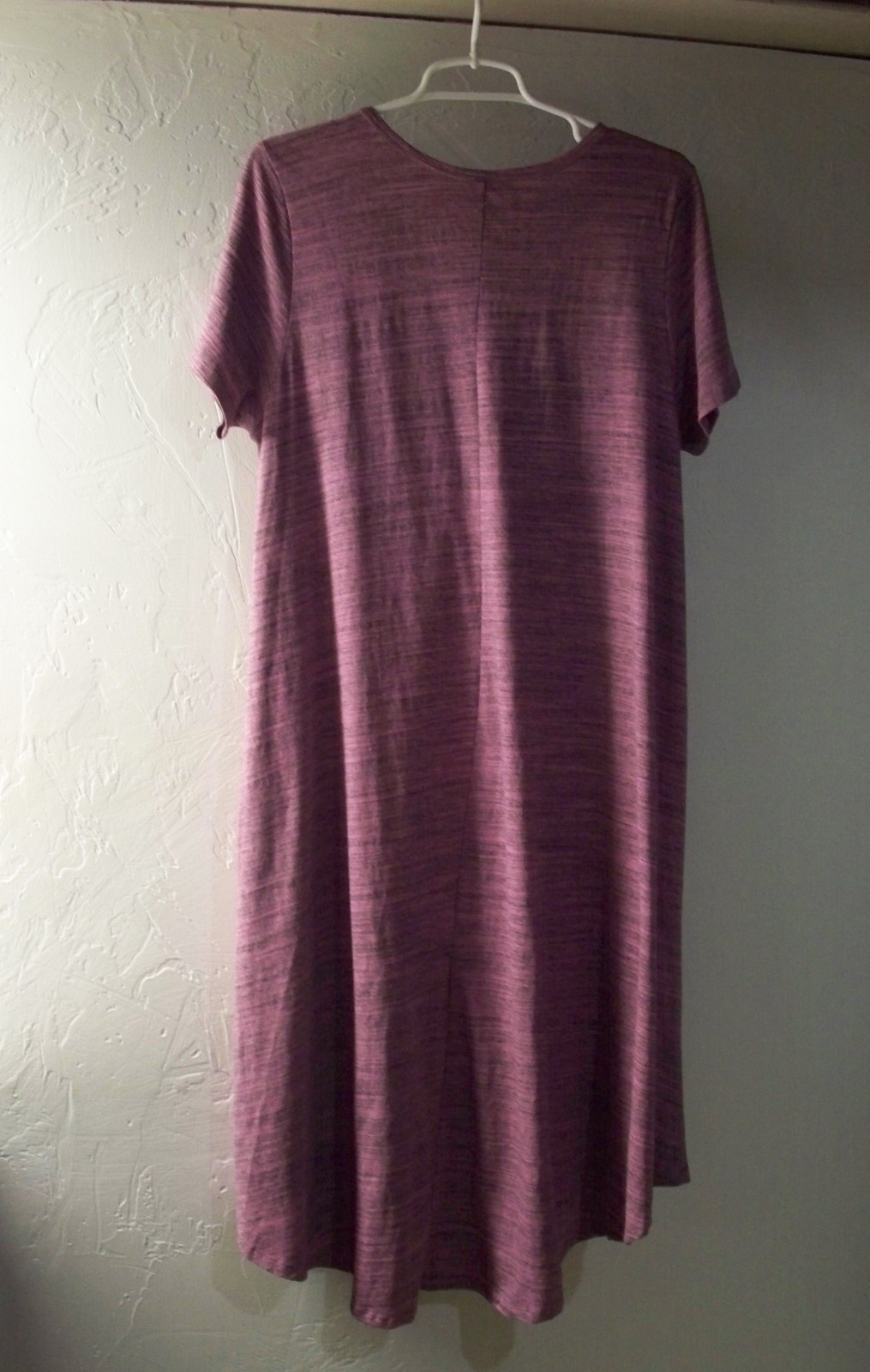 2 – NEW LulaRoe Comfort Carly SS Midi Dress size L – NWOT Both Cotton Blend