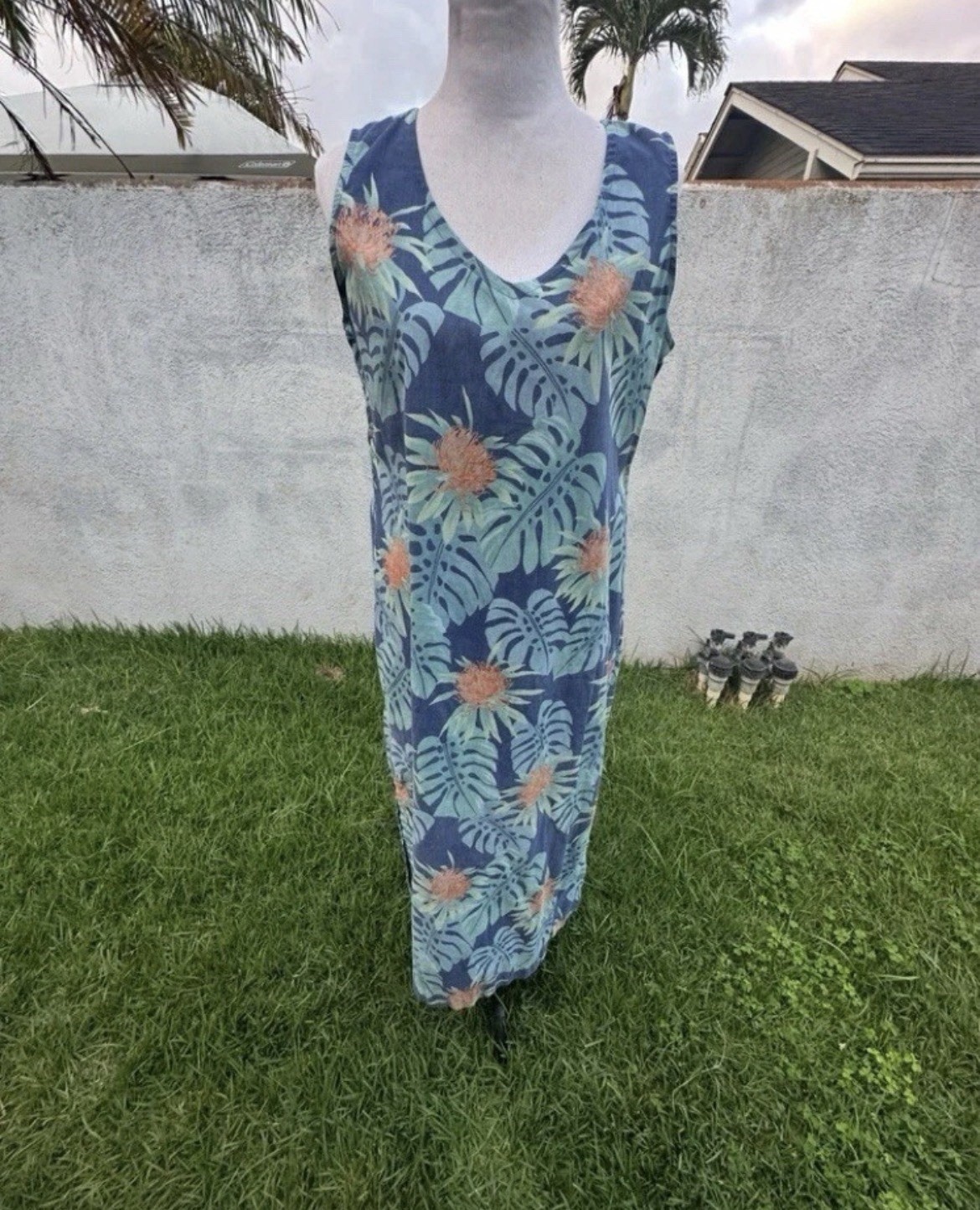 PreOwned Reyn Spooner Dress Multicolored Women’s Medium