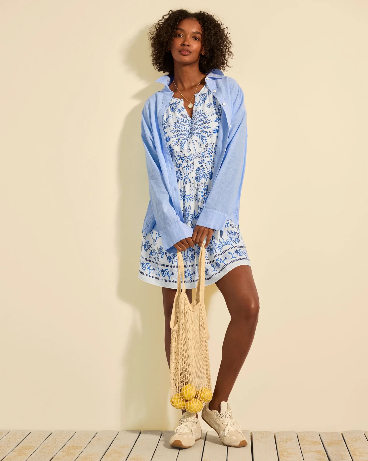 Cabi Spring 2026 Santorini Dress Size Medium Retail $159 Easy Fit, Sold Out