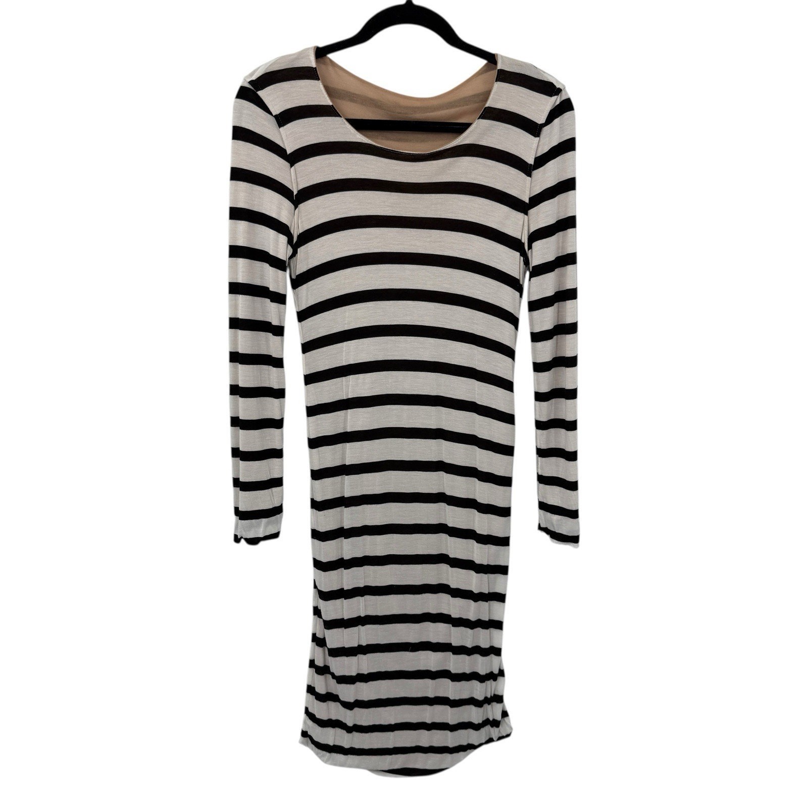 A.L.C. Reversible Stripe Baxter Jersey Dress Small Bodycon Sexy Statement