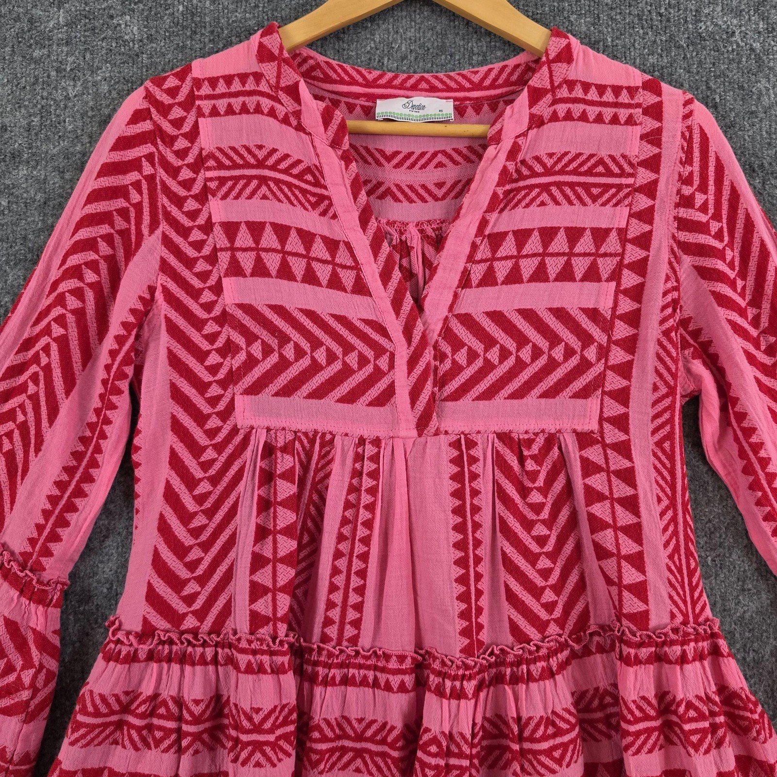 Devotion Twins Dress XS Ella Mini Trapeze Summer Resort Vacation Anthropologie