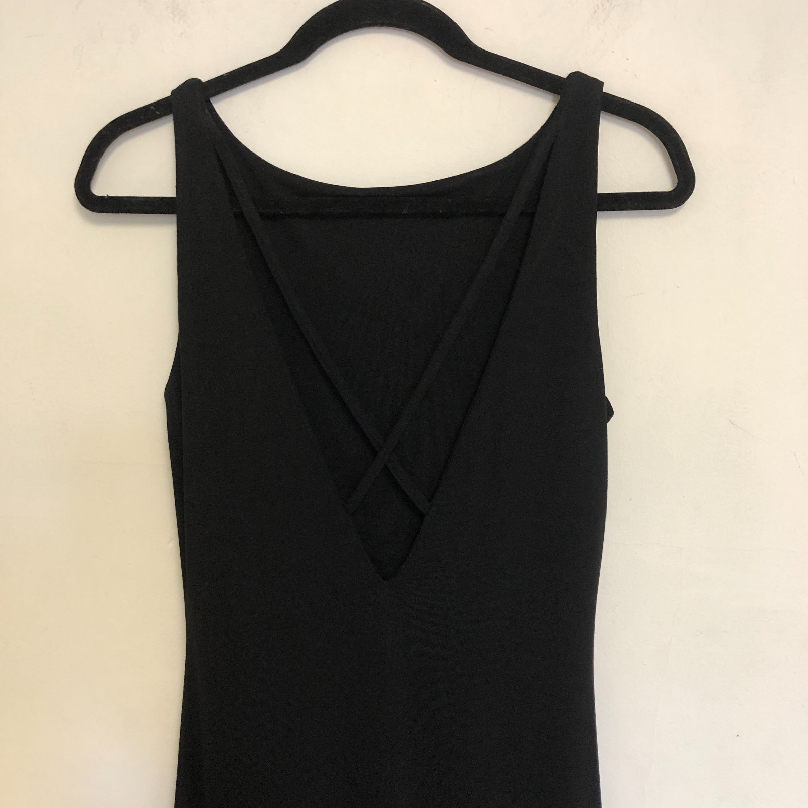 Lauren Ralph Lauren Elegant Maxi Dress Sz M Jersey Knit Sleeveless V-Back